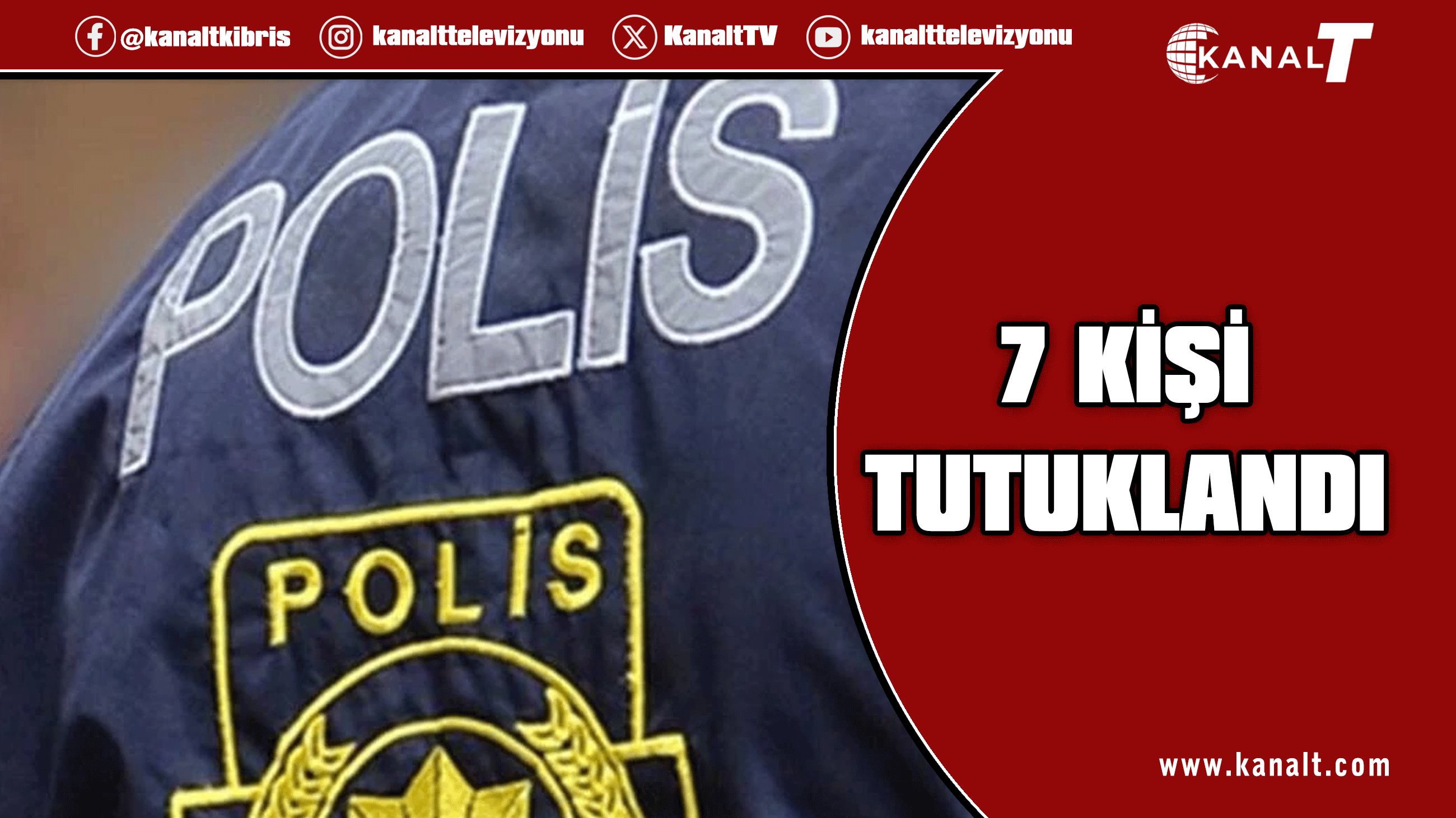 İkamet izinsiz 7 kişi tutuklandı