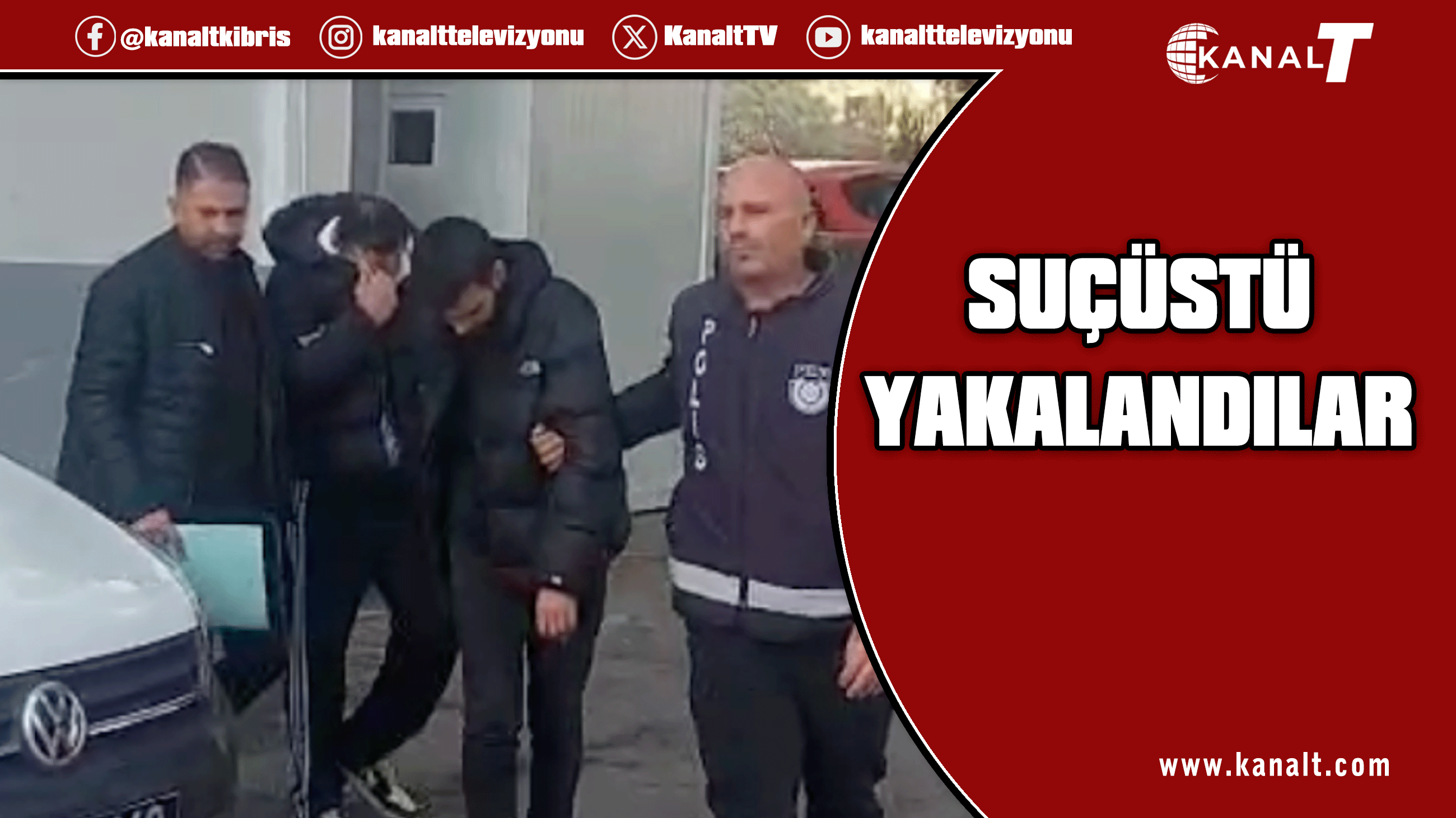 Polisten kaçamadılar