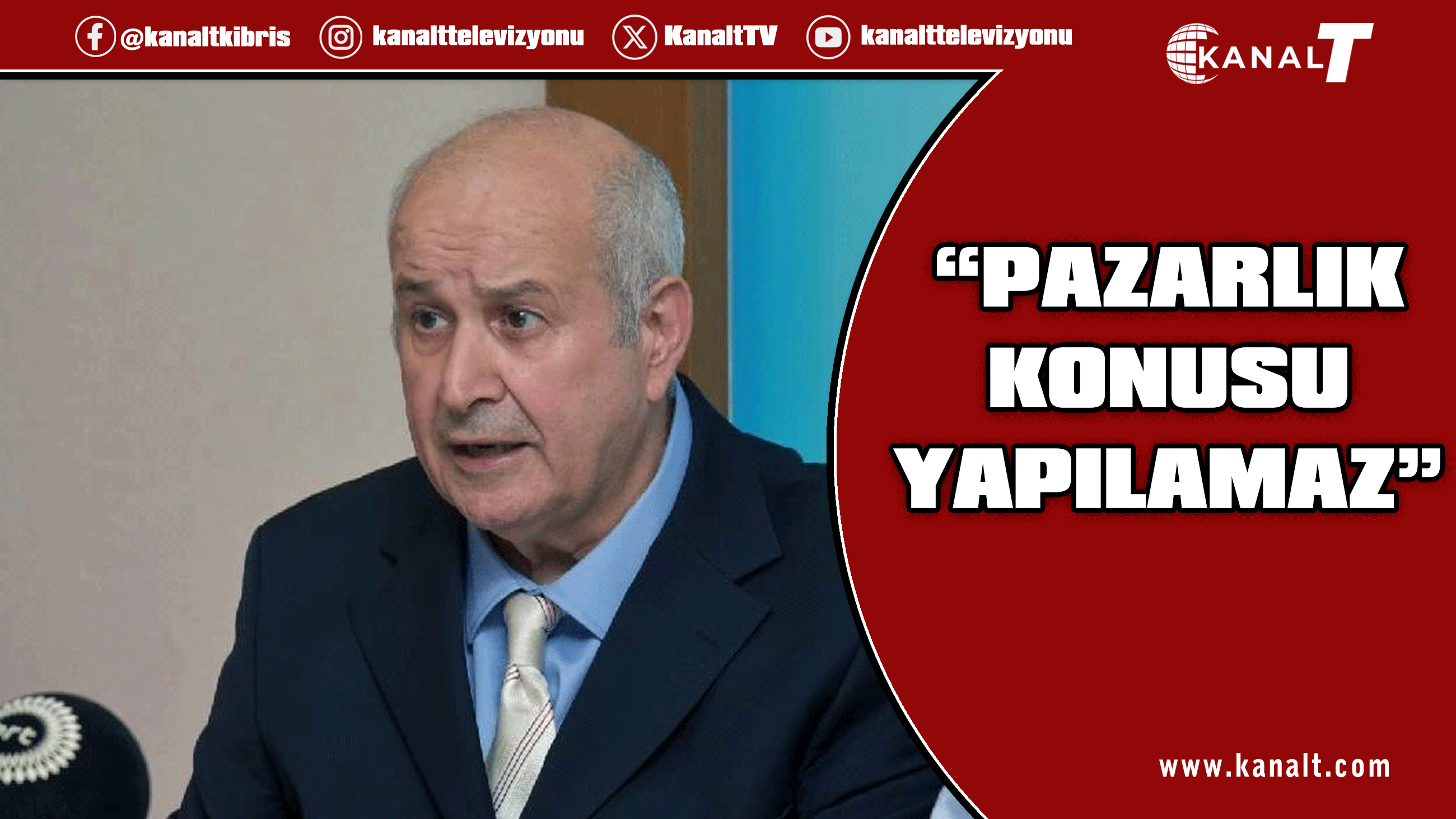 Aziz Gülbahar'dan 21 aralık açıklaması: Kıbrıs Türk halkının egemenliği pazarlık konusu yapılamaz