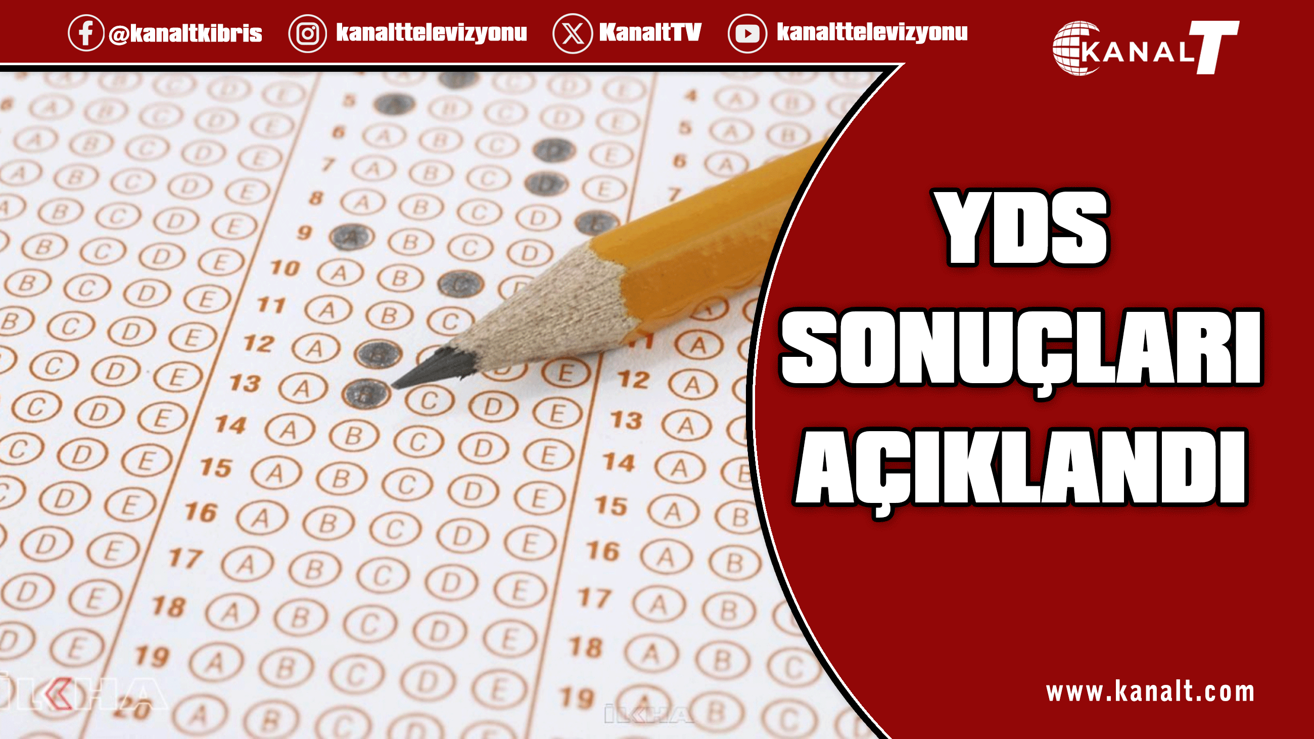 YDS sonuçları açıklandı