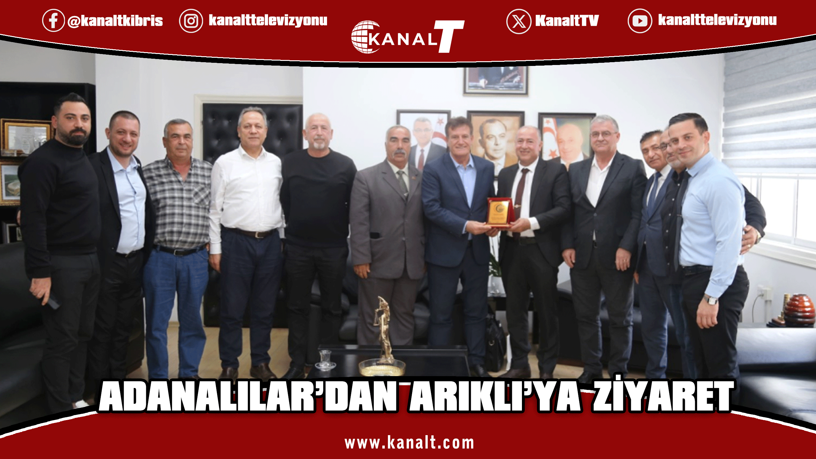 Arıklı, Adanalılar Derneği’ni kabul etti