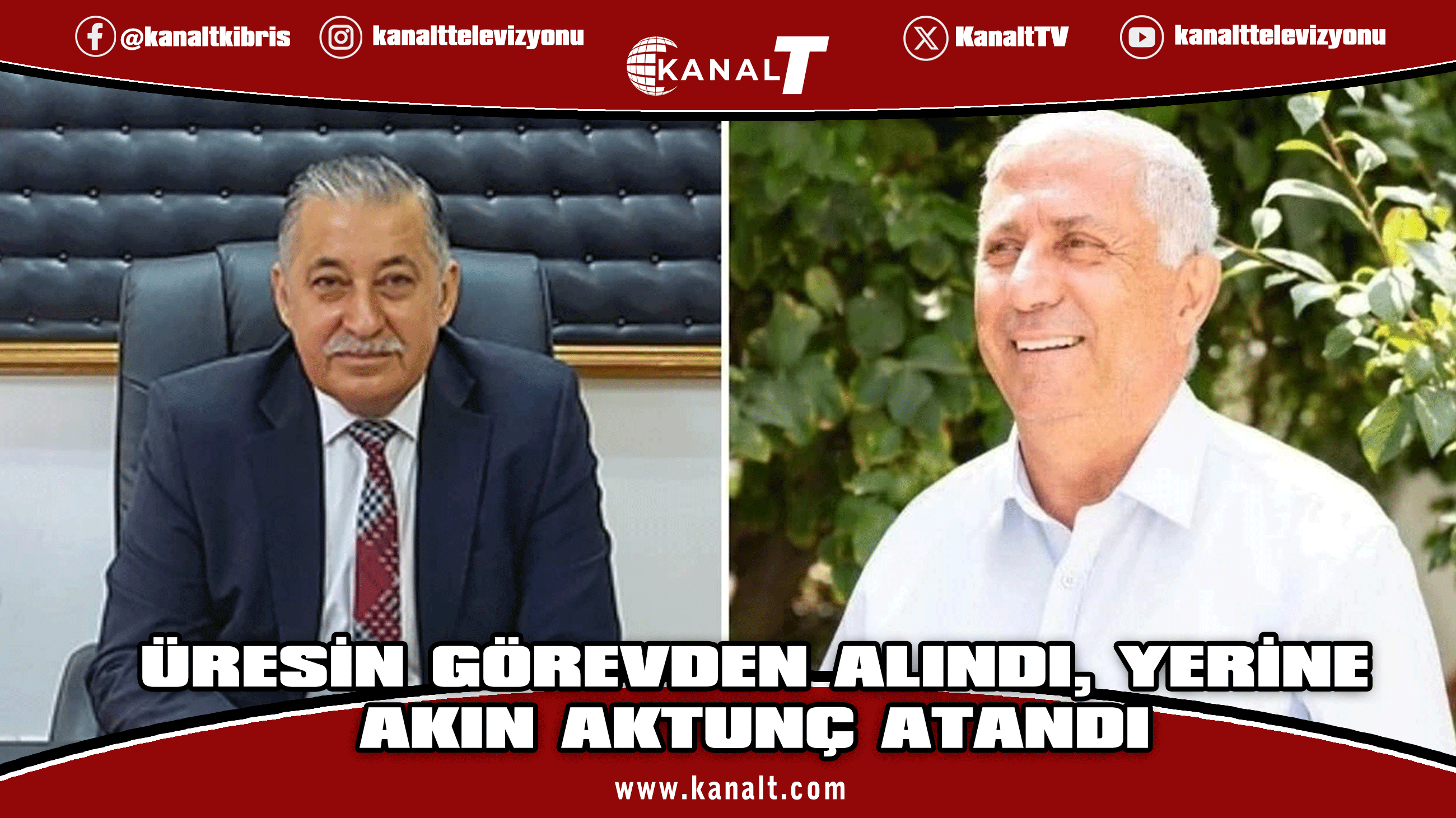 İskan Komitesi Başkanı Halis Üresin görevden alındı, yerine Akın Aktunç atandı