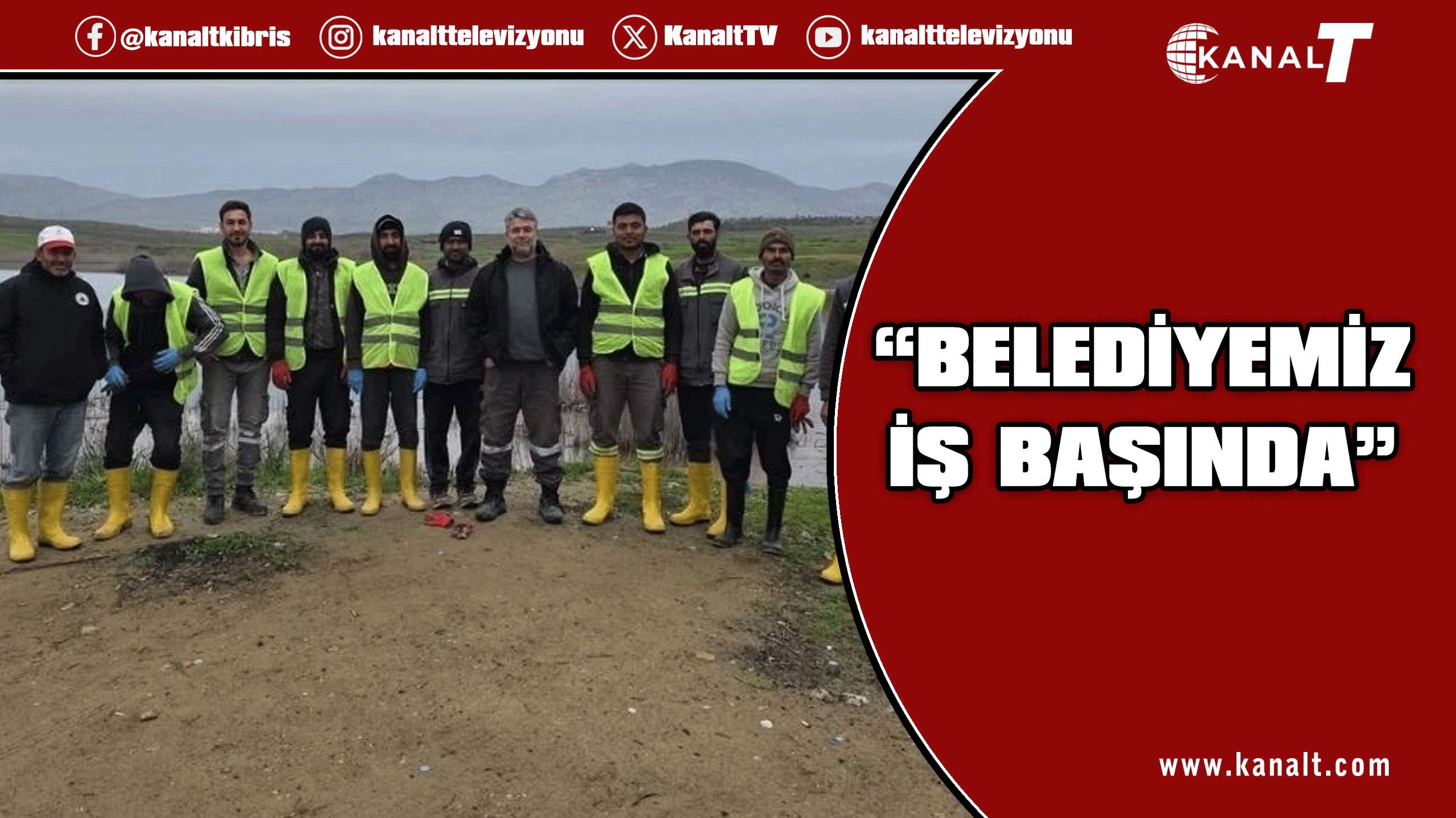 Hüseyin Amcaoğlu: Gönyeli Barajı’nda çevre kirliliğine karşı belediyemiz iş başında