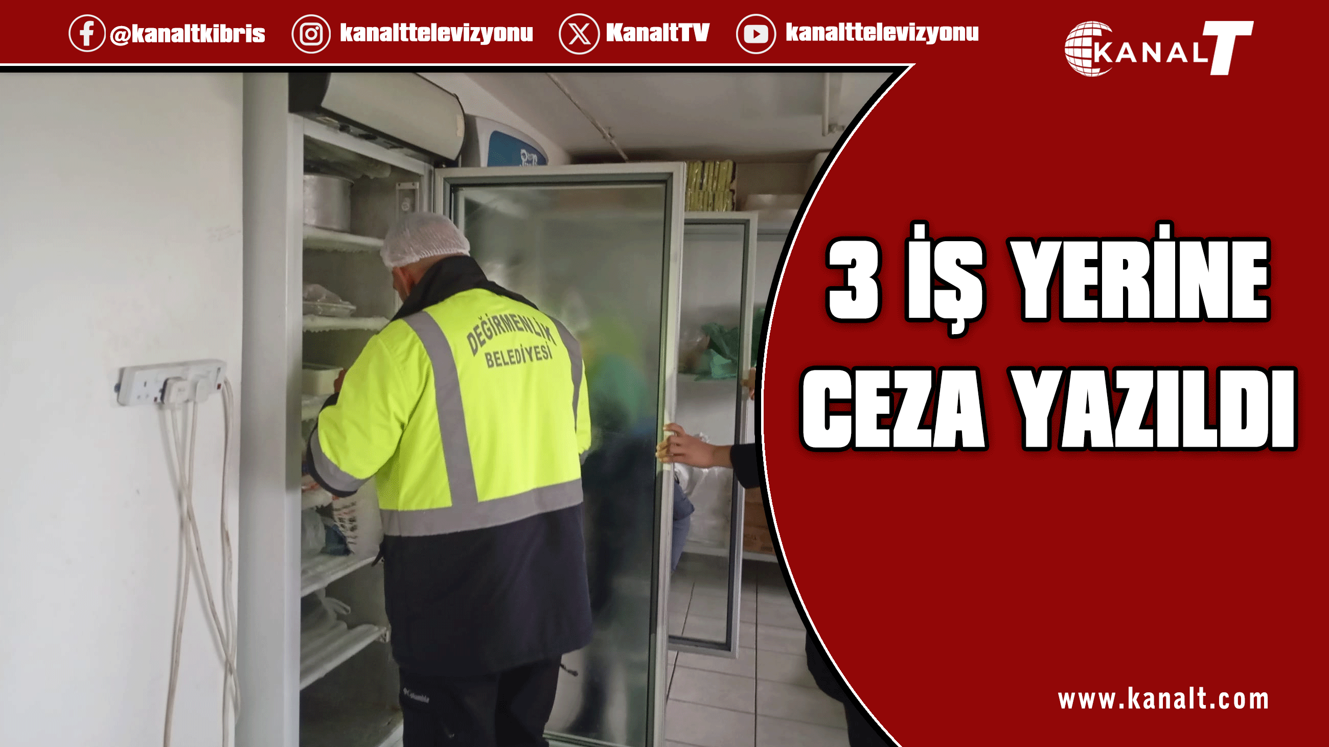Değirmenlik Akıncılar Belediyesi aralık ayında 41 iş yerini denetledi, 3 işletmeye ceza yazdı