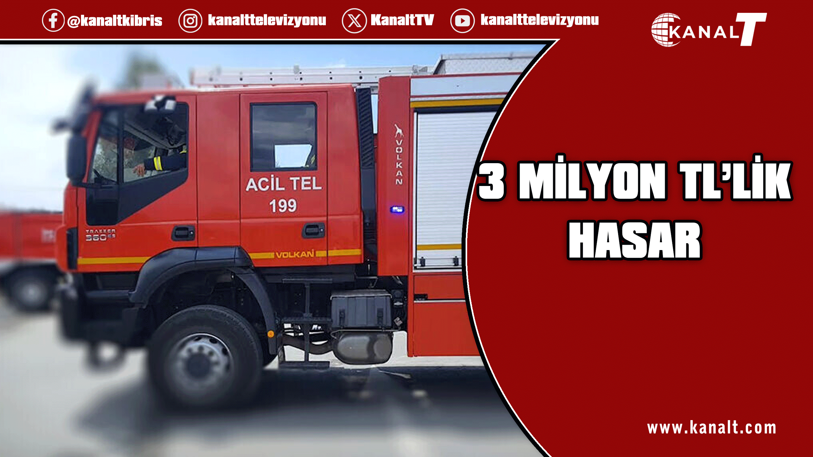 Bir haftada 11 yangın: 3 milyon TL’ye yakın maddi hasar