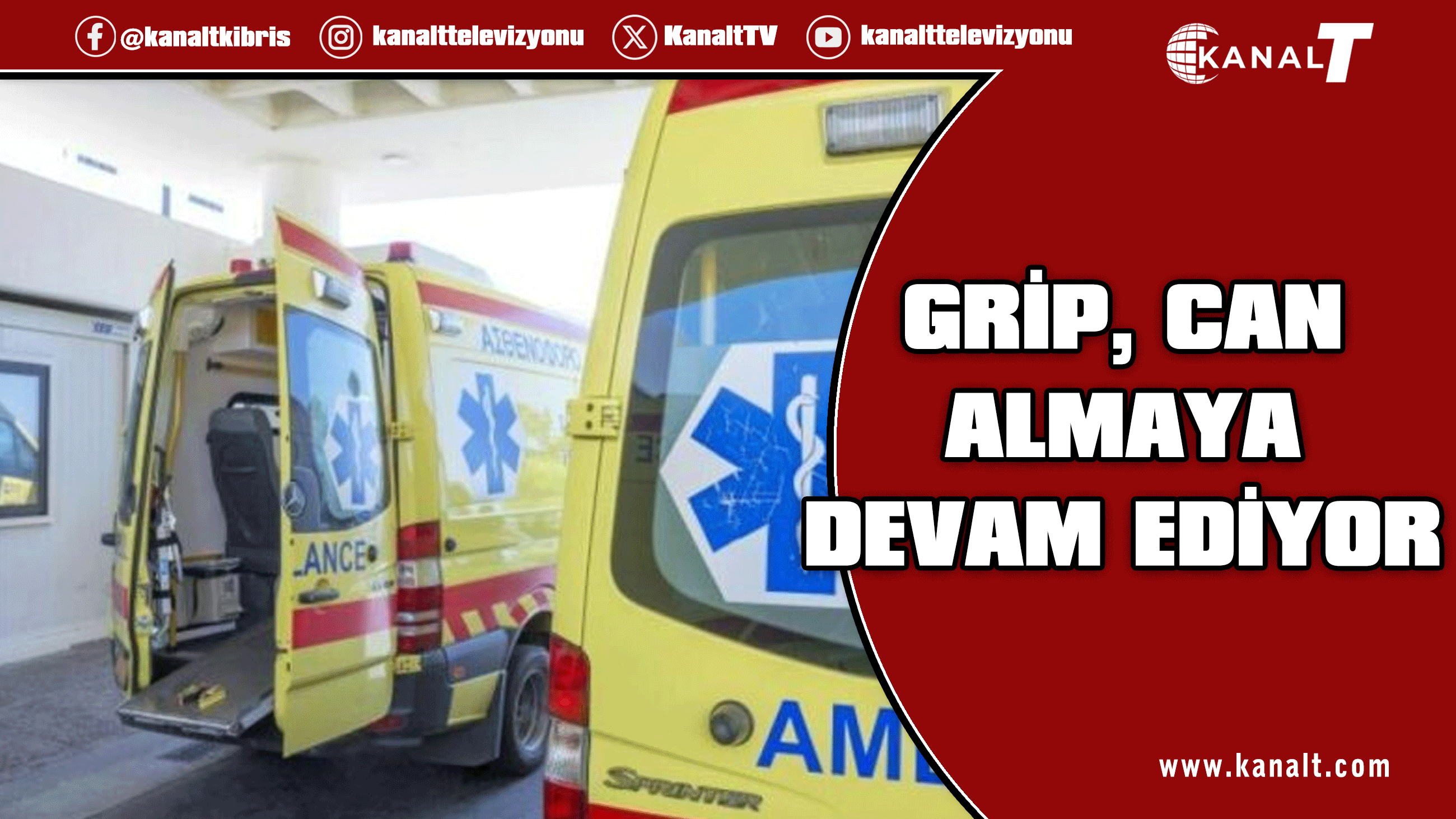 Güney Kıbrıs’ta grip nedeniyle hayatını kaybedenlerin sayısı 13’e yükseldi