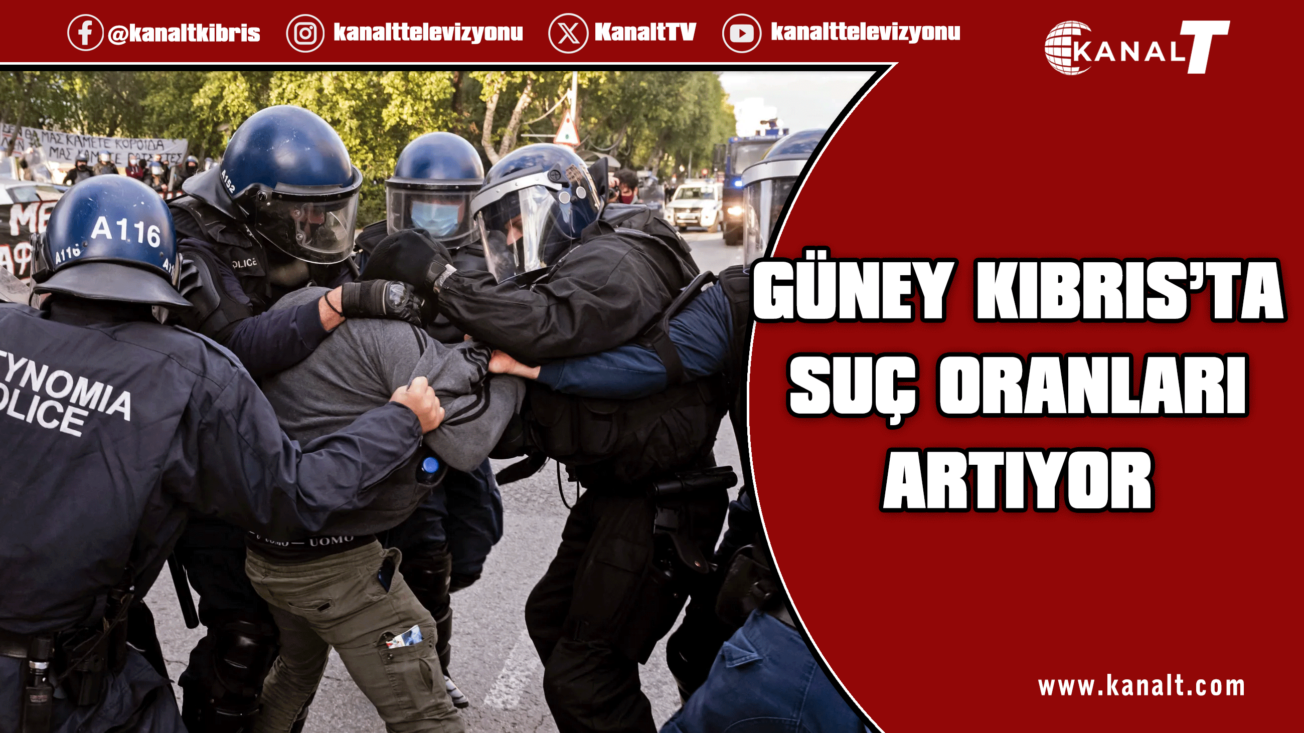 Güney Kıbrıs'ta hükümetin güvenliği artırma vaatlerine rağmen suç oranlarında artış kaydedildi