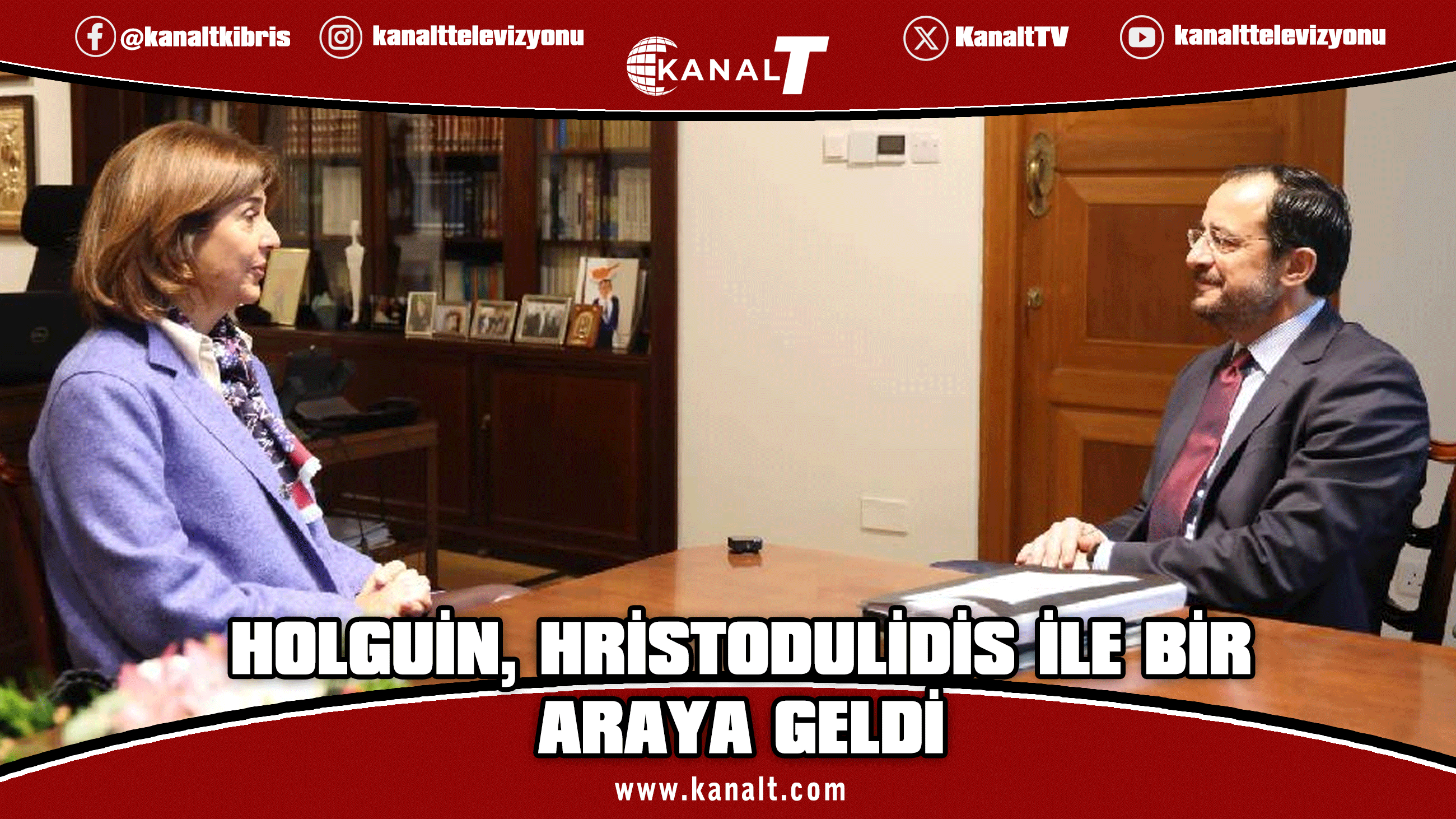 Holguin, Hristodulidis ile bir araya geldi