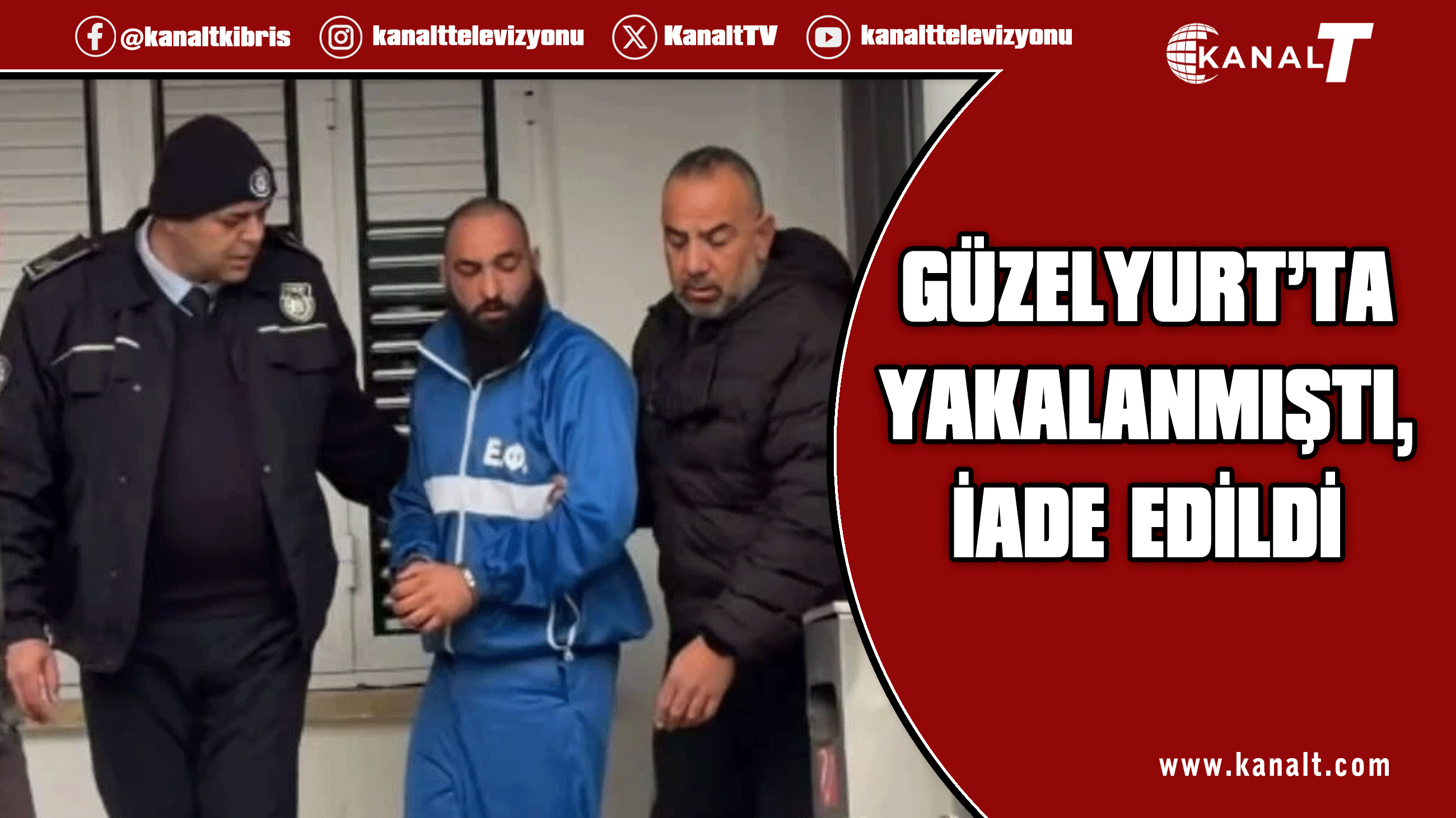 Larnaka’daki bıçaklı saldırının zanlısı Güney Kıbrıs'a iade edildi