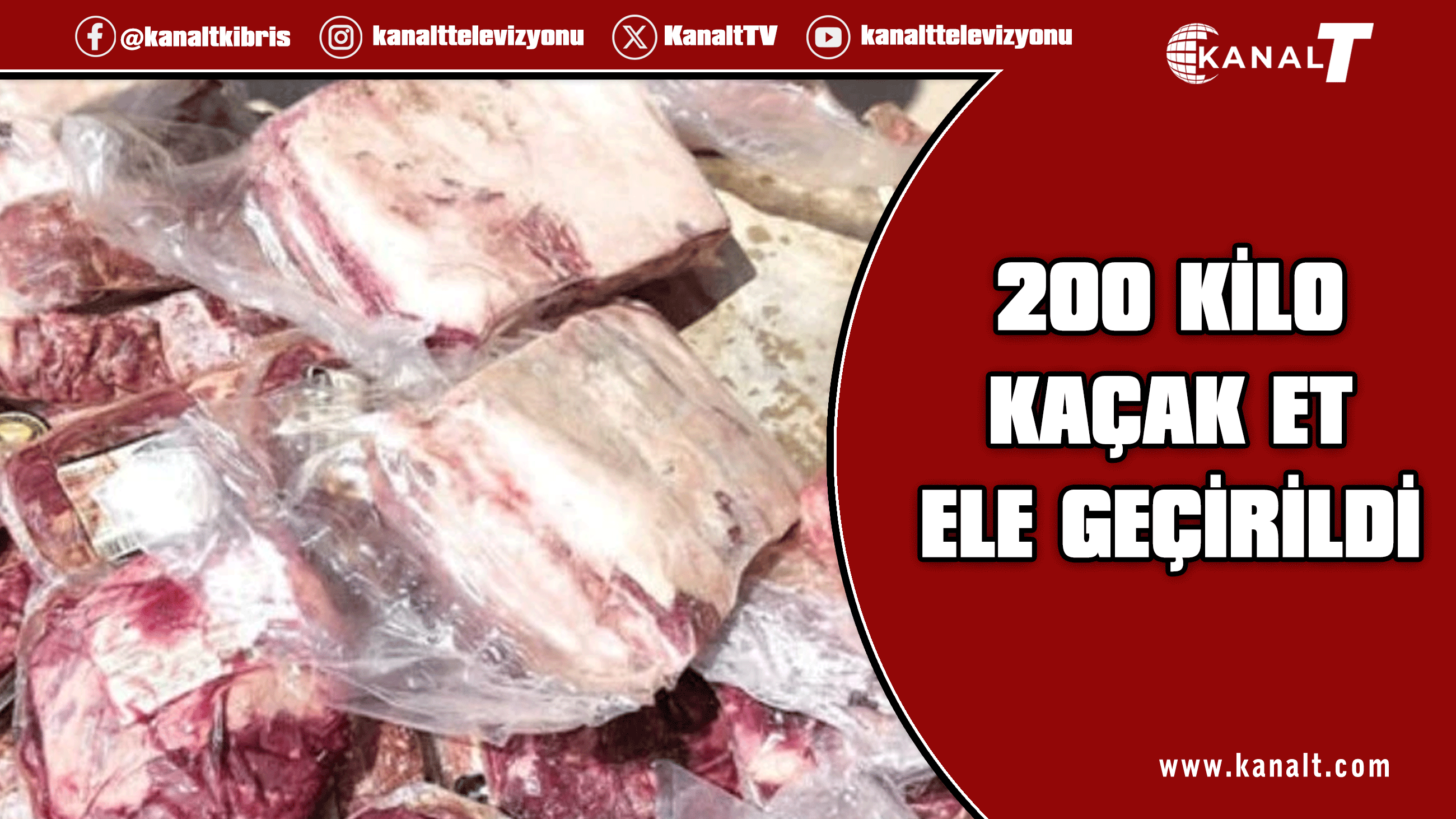 Beyarmudu Kara Geçiş Kapısı’nda 200 kilogram gümrüksüz et ve gıda ele geçirildi