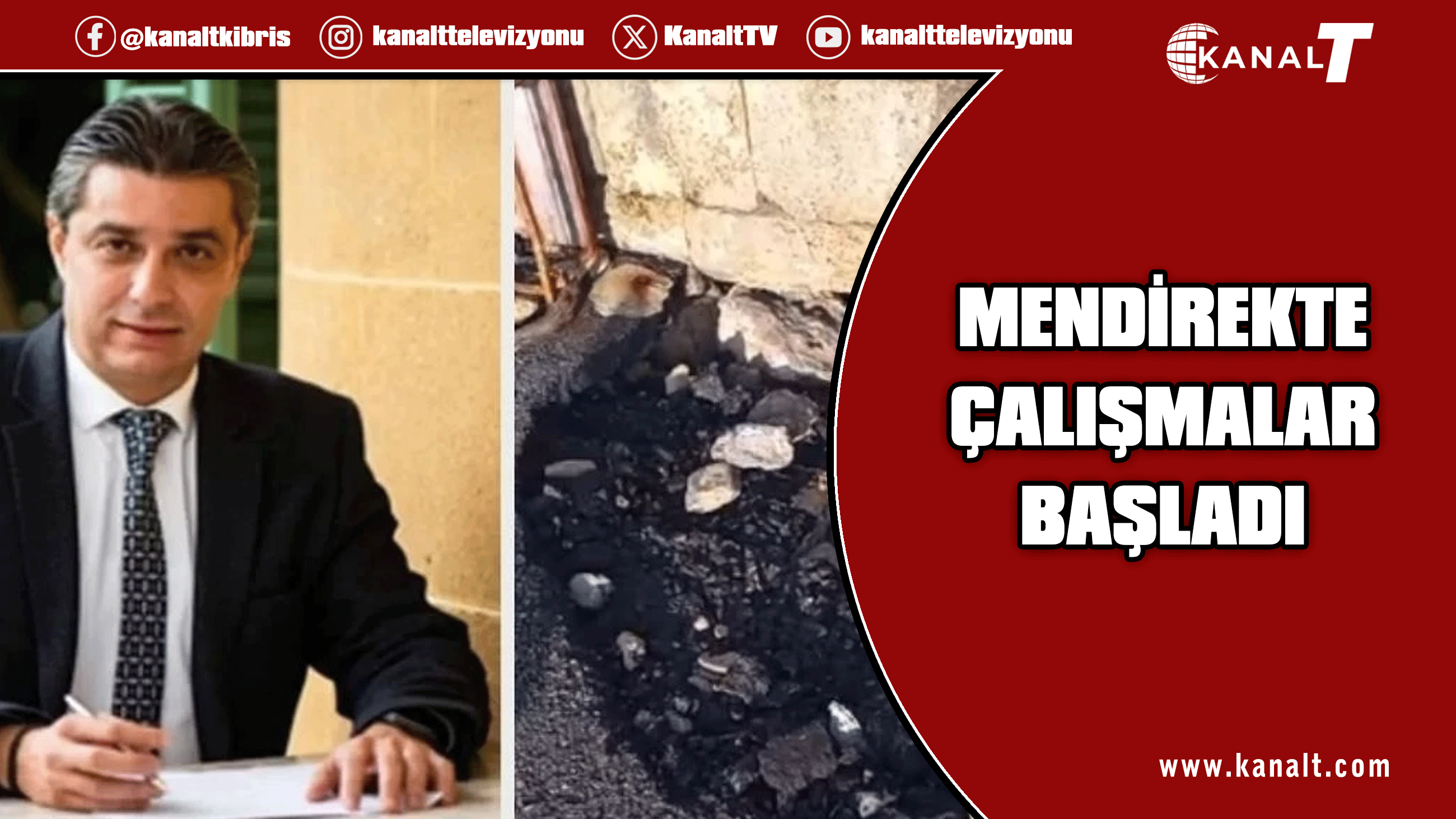 Girne Antik Limanı’ndaki mendirekte çalışmalar başladı