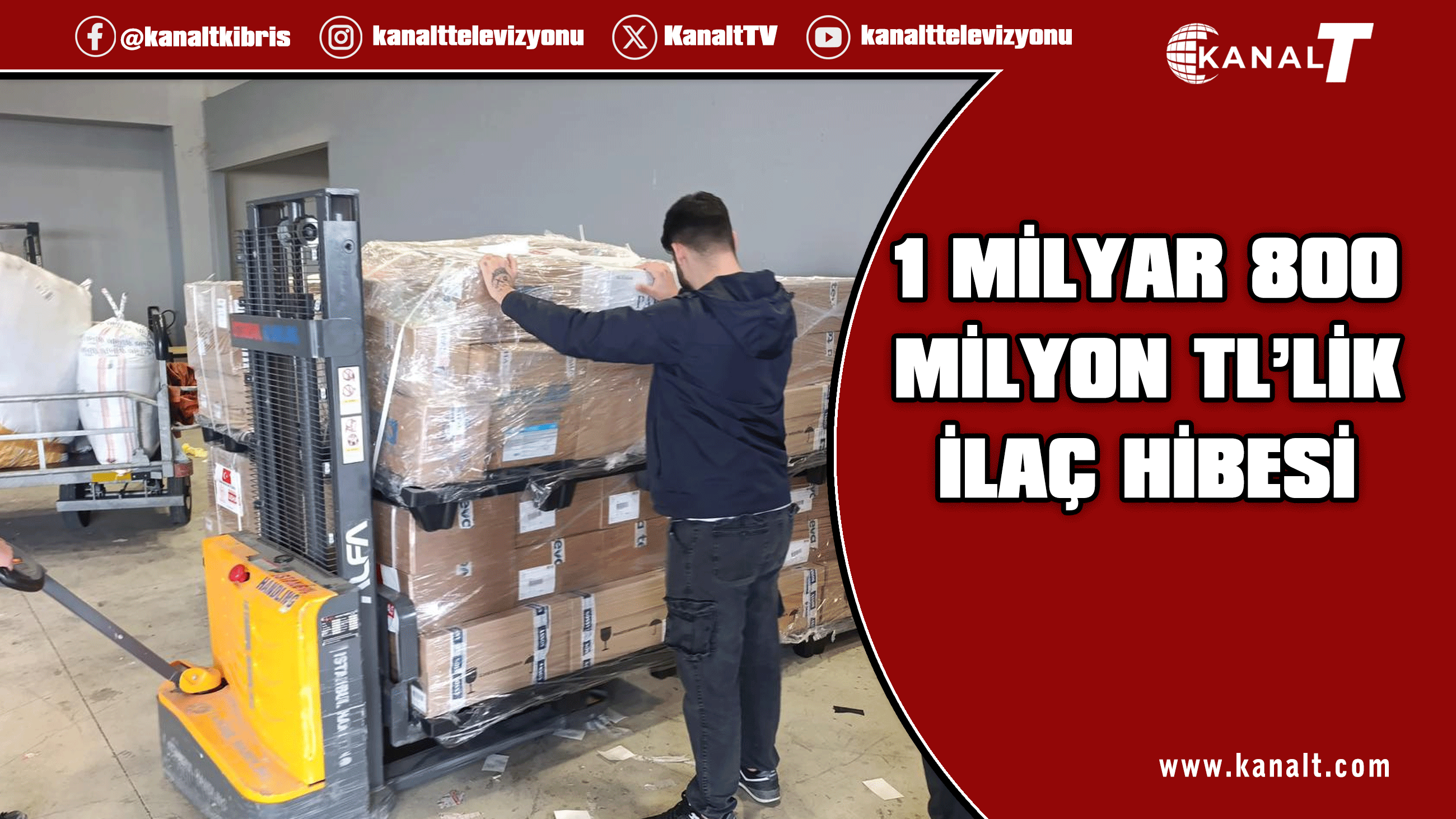 Türkiye Cumhuriyeti, Kuzey Kıbrıs Türk Cumhuriyeti’ne ilaç hibesinde bulundu