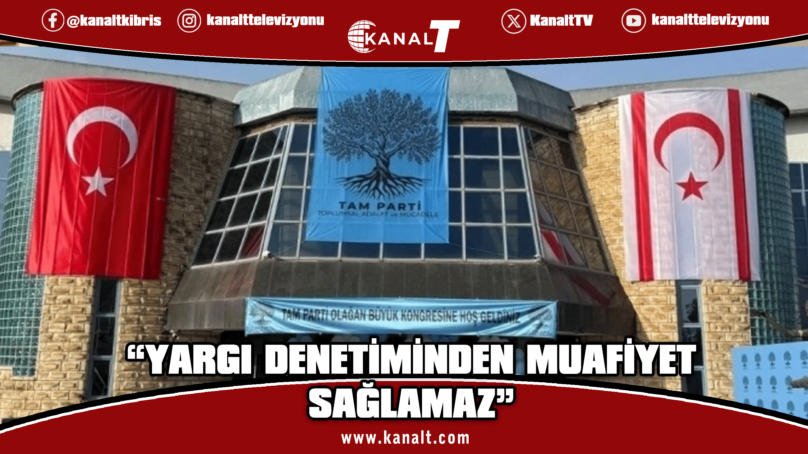 TAM Parti: Milletvekilliği yargı denetiminden muafiyet sağlamaz