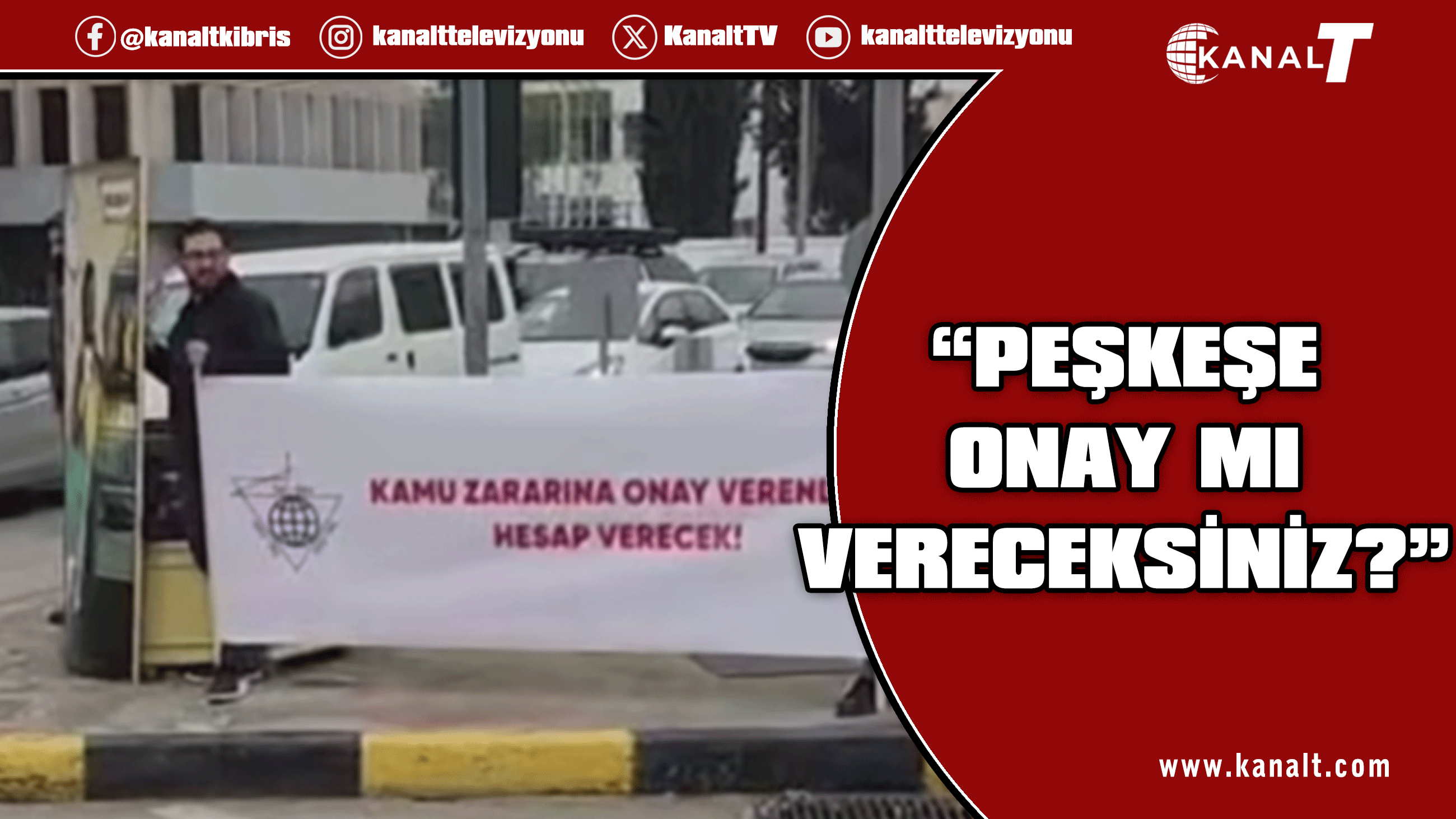Tel-Sen, Başbakanlık ışıklarında pankartlı eylem yaptı