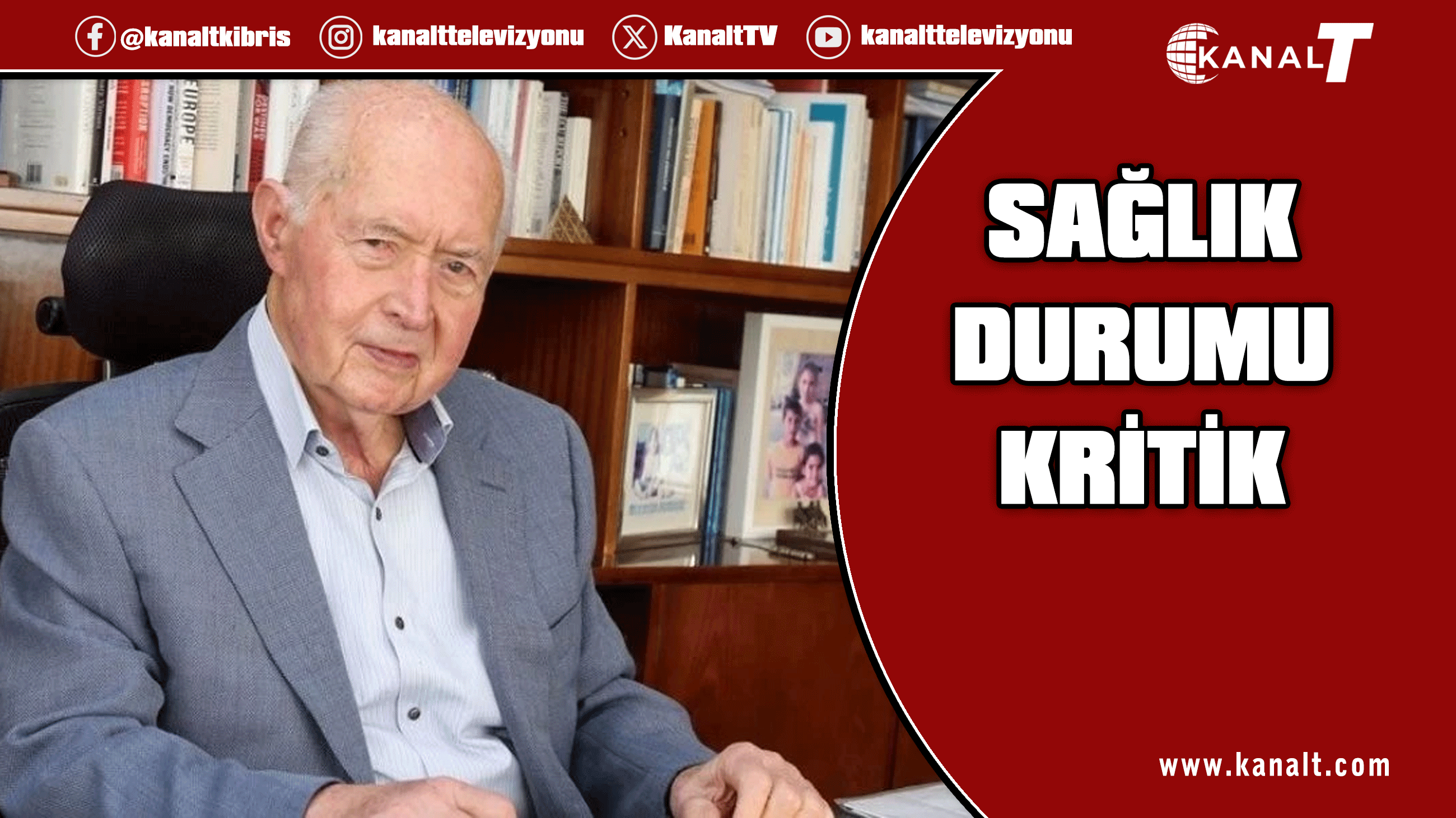 Eski Rum Lider Vassiliou'nun sağlık durumu kritik