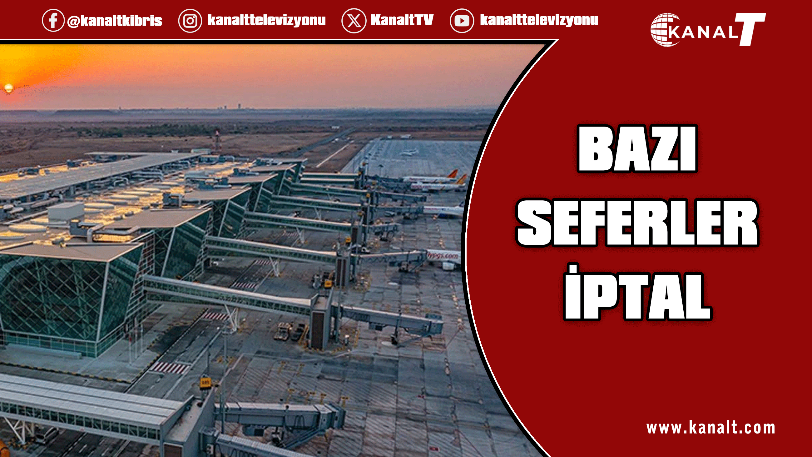 Türkiye'deki olumsuz hava koşulları nedeniyle bazı Sabiha Gökçen–Ercan seferleri iptal edildi