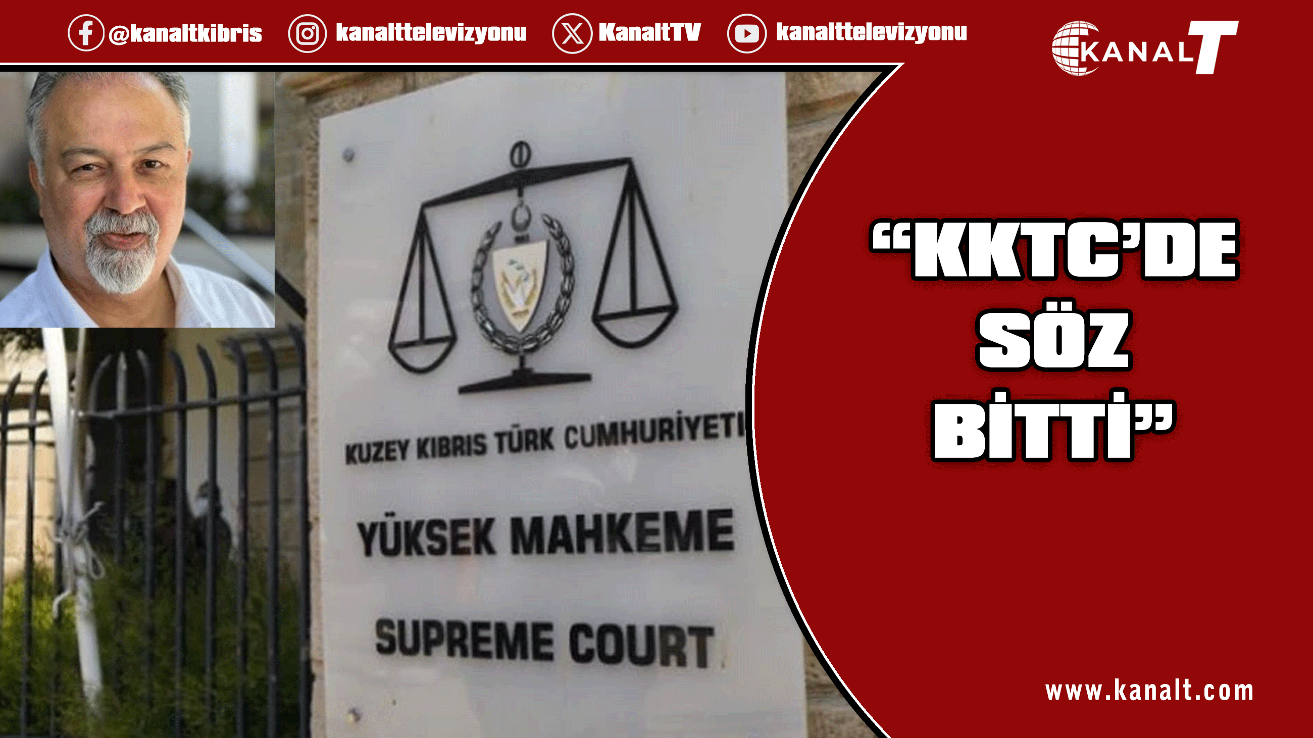 Özer Kanlı: KKTC’de söz bitti, artık polis ve adalet konuşmalı