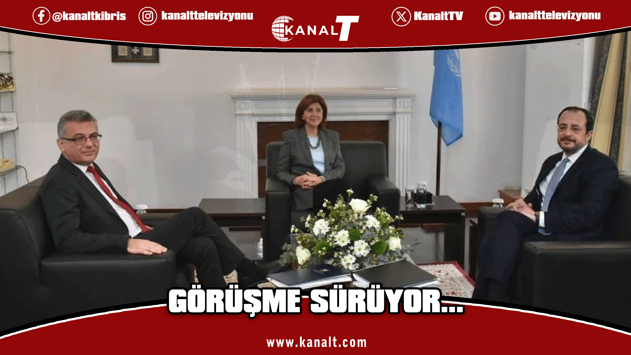 Erhürman ve Hristodulidis, Holguin ev sahipliğinde ara bölgede görüşüyor