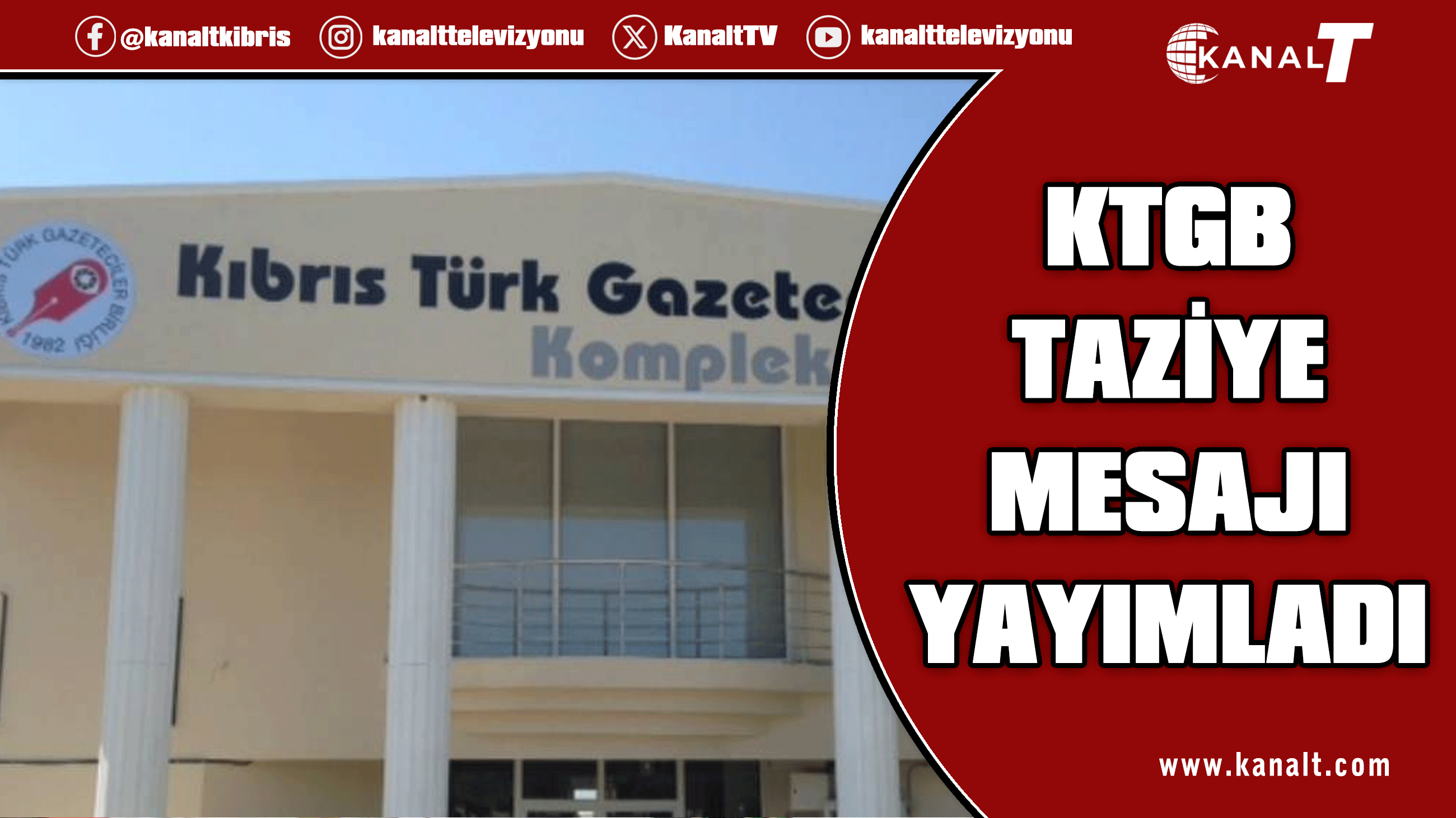 Gazeteciler Birliği’nden Anbarcıoğlu için taziye mesajı