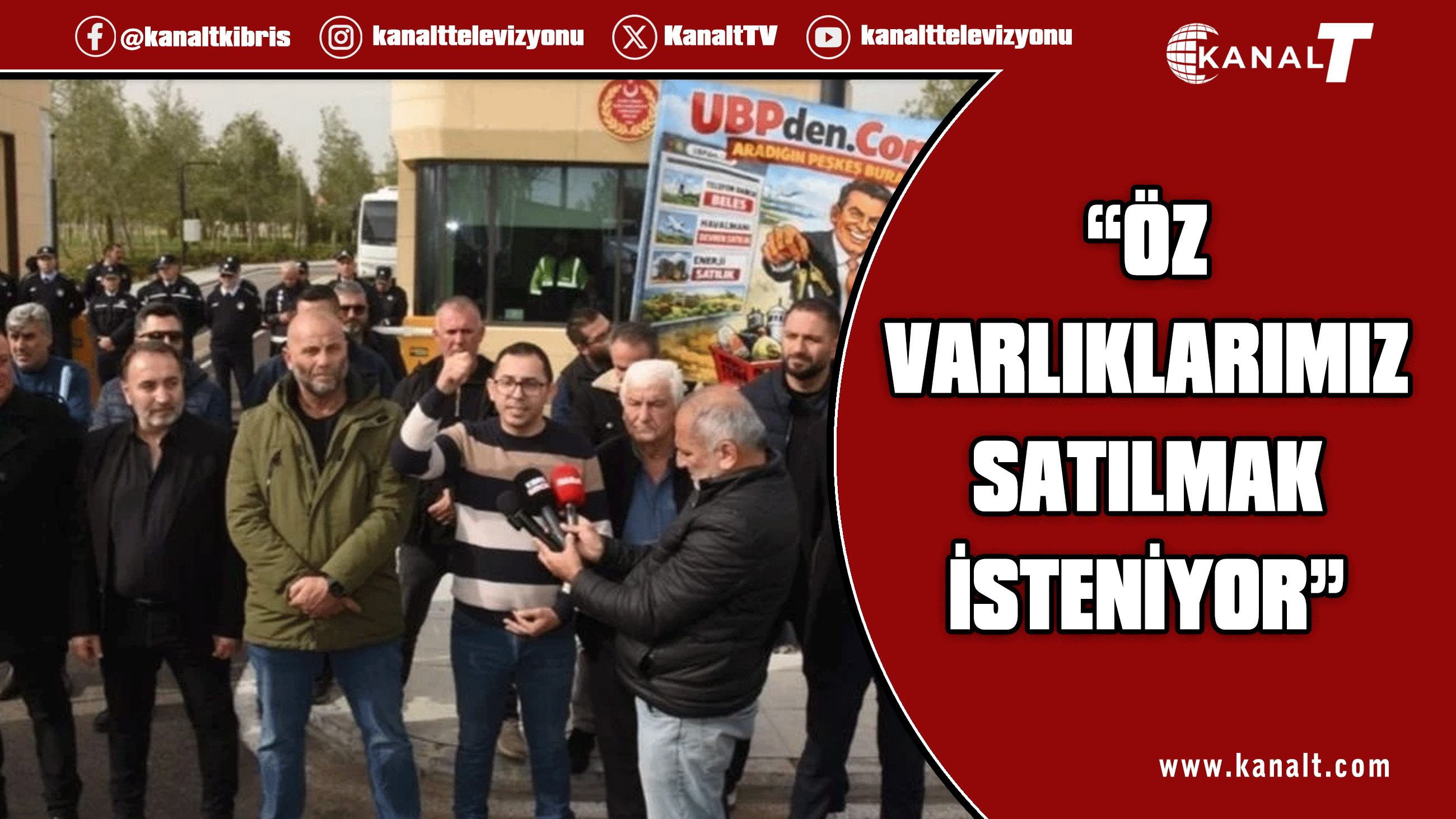 Telekomünikasyon Dairesi çalışanları ve sendikalardan eylem