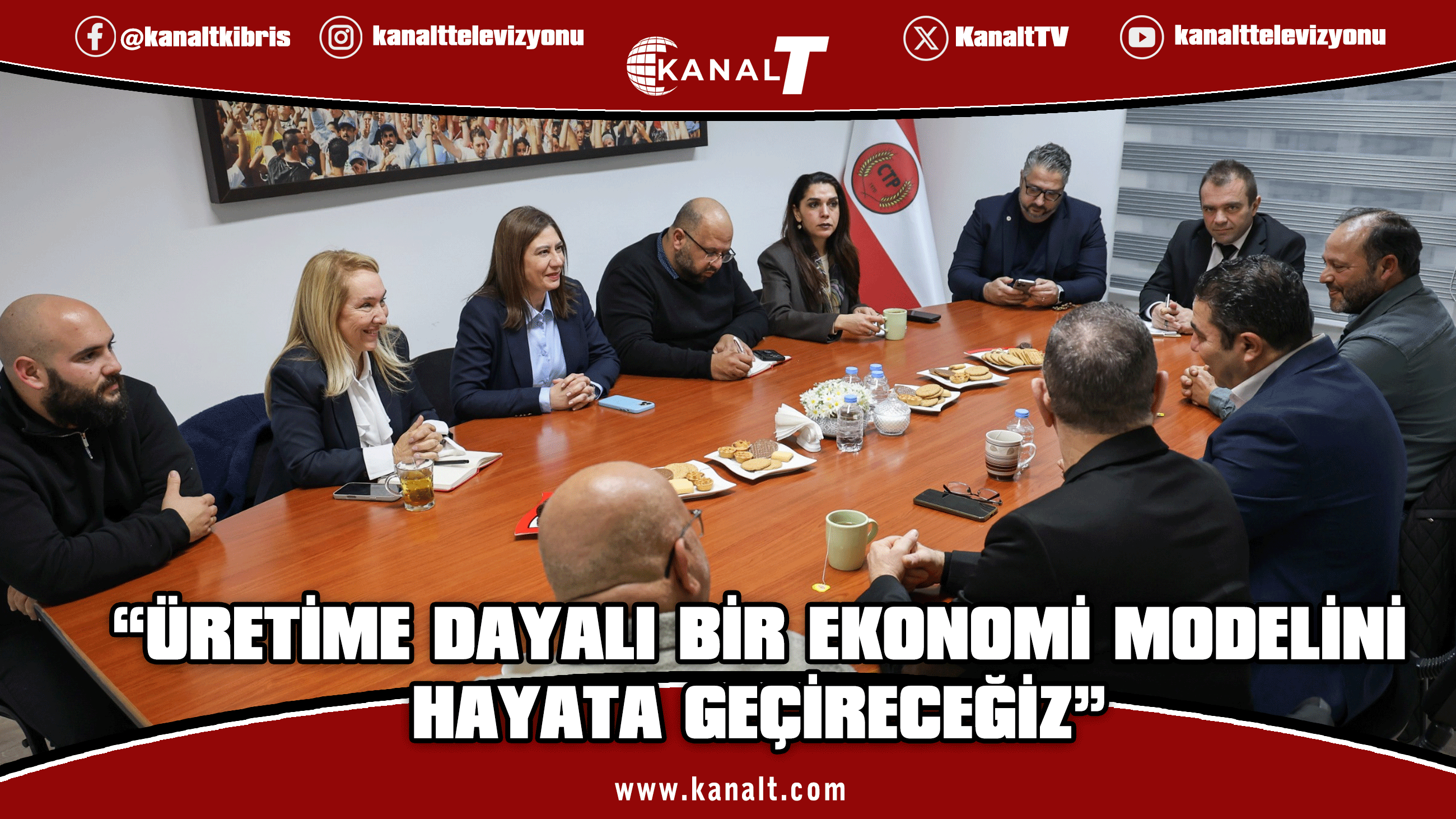 CTP, Narenciye Üreticileri ile bir araya geldi