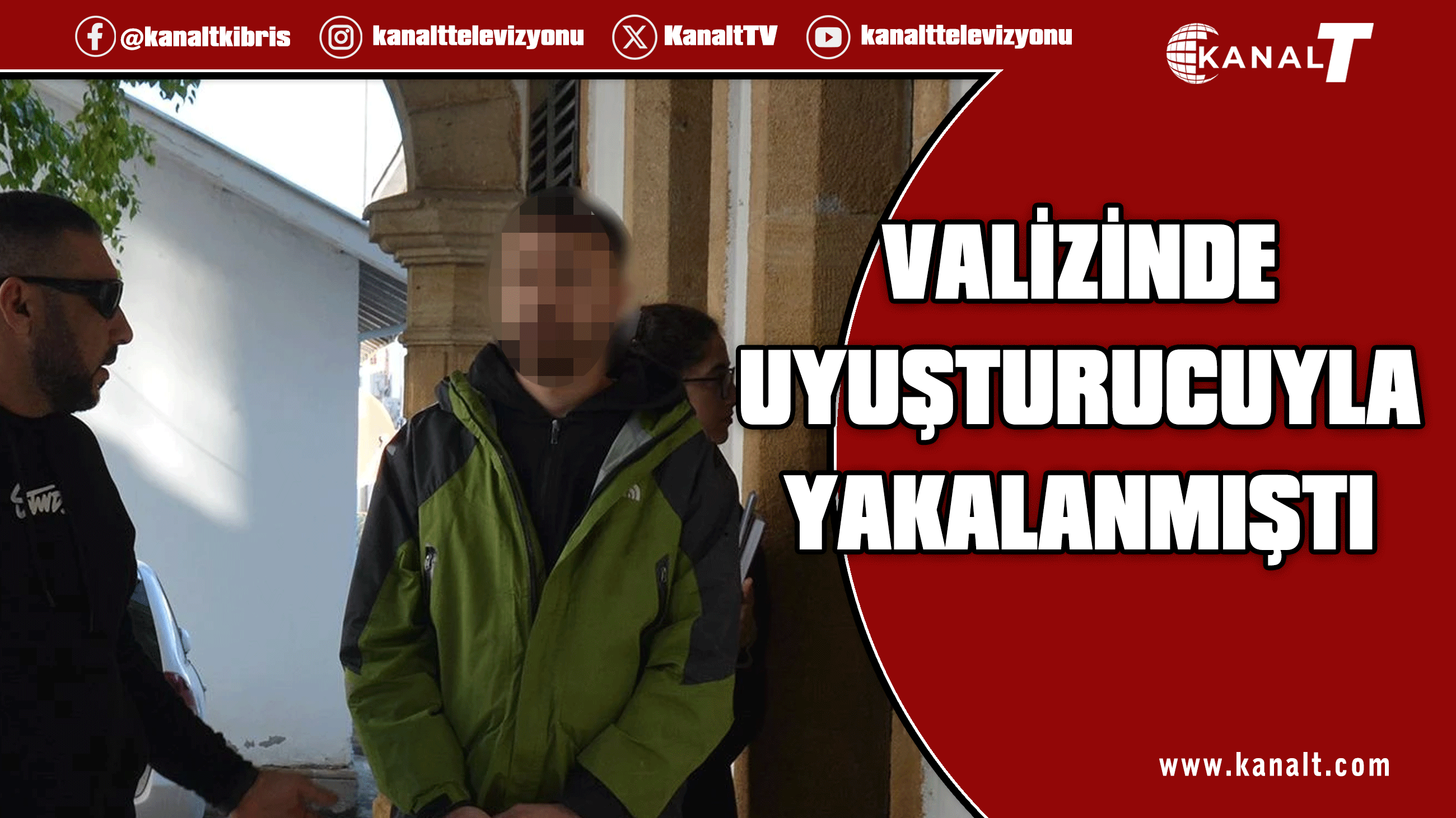 Valizinde yasaklı madde ile yakalanan zanlı mahkemeye çıkarıldı!