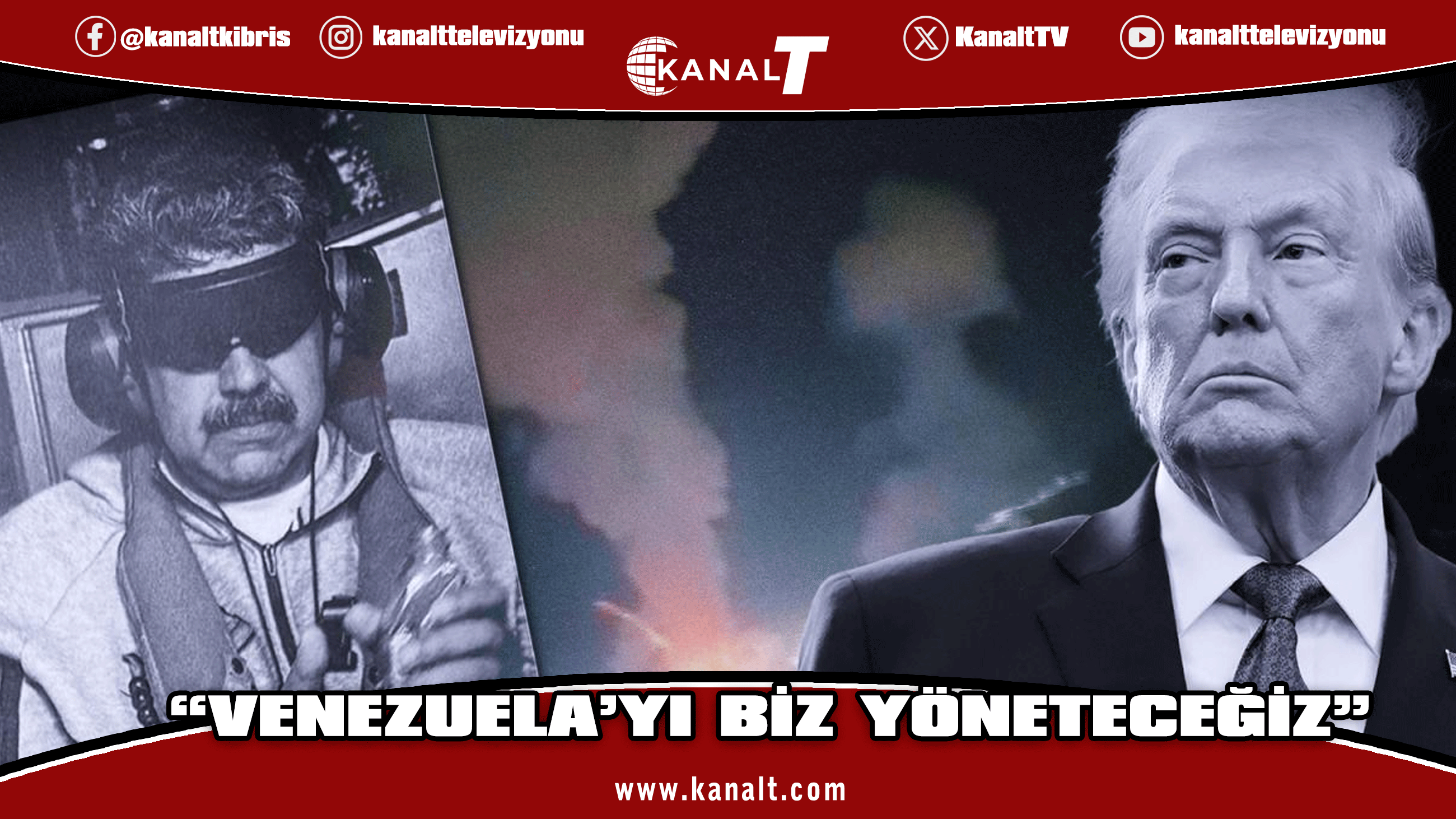 ABD Başkanı Donald Trump: Venezuela'yı biz yöneteceğiz