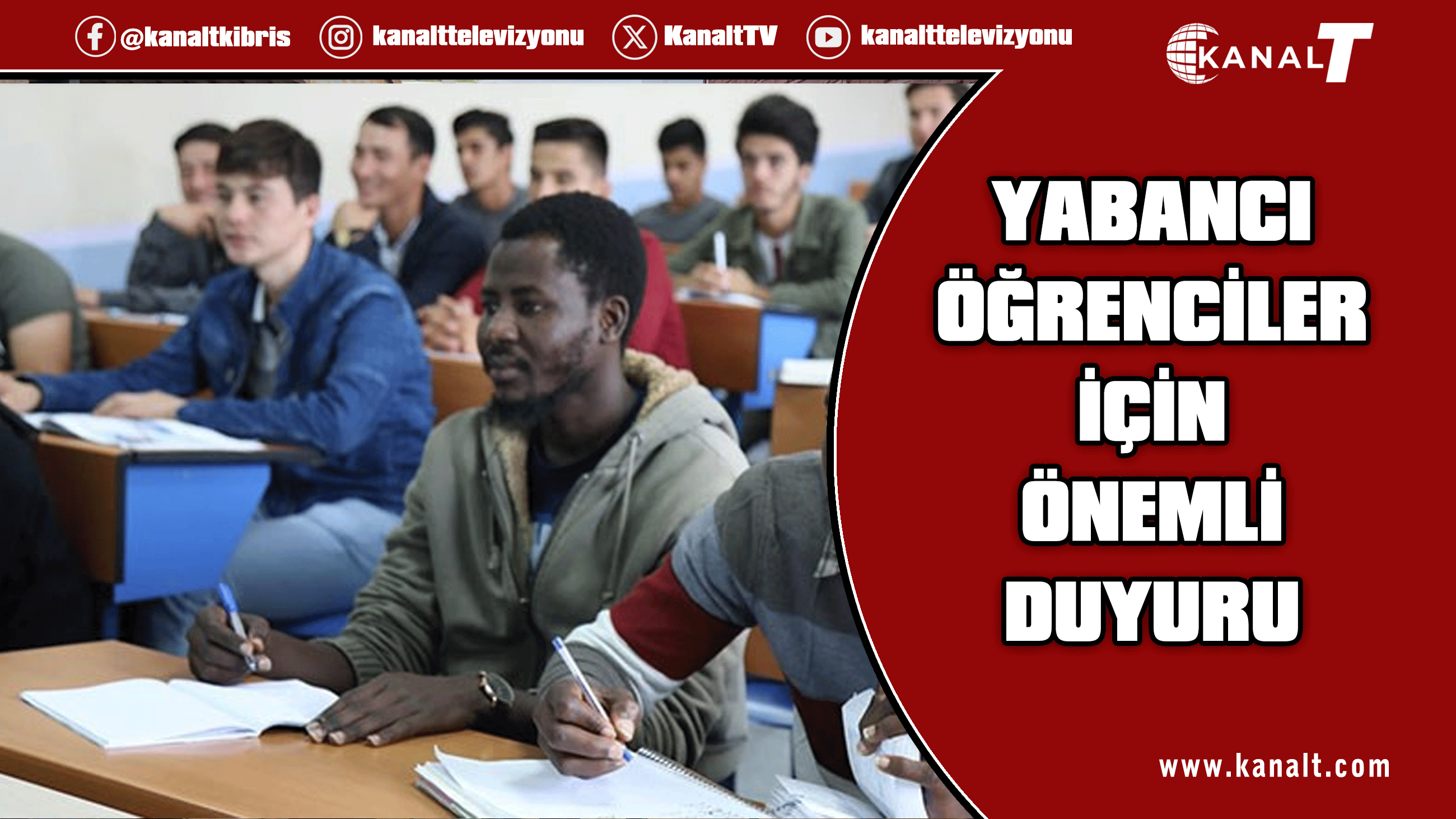 İçişleri Bakanlığı: 18 yaşını doldurmamış yabancı öğrencileri kapsamıyor