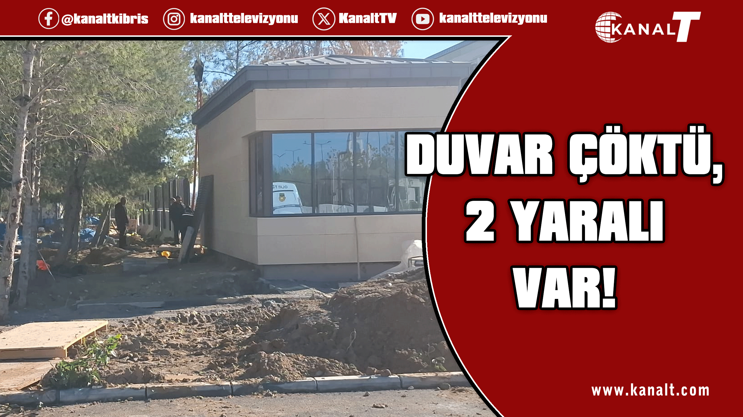 Yeni Mahkeme Binası İnşaatında Kaza: 2 yaralı var