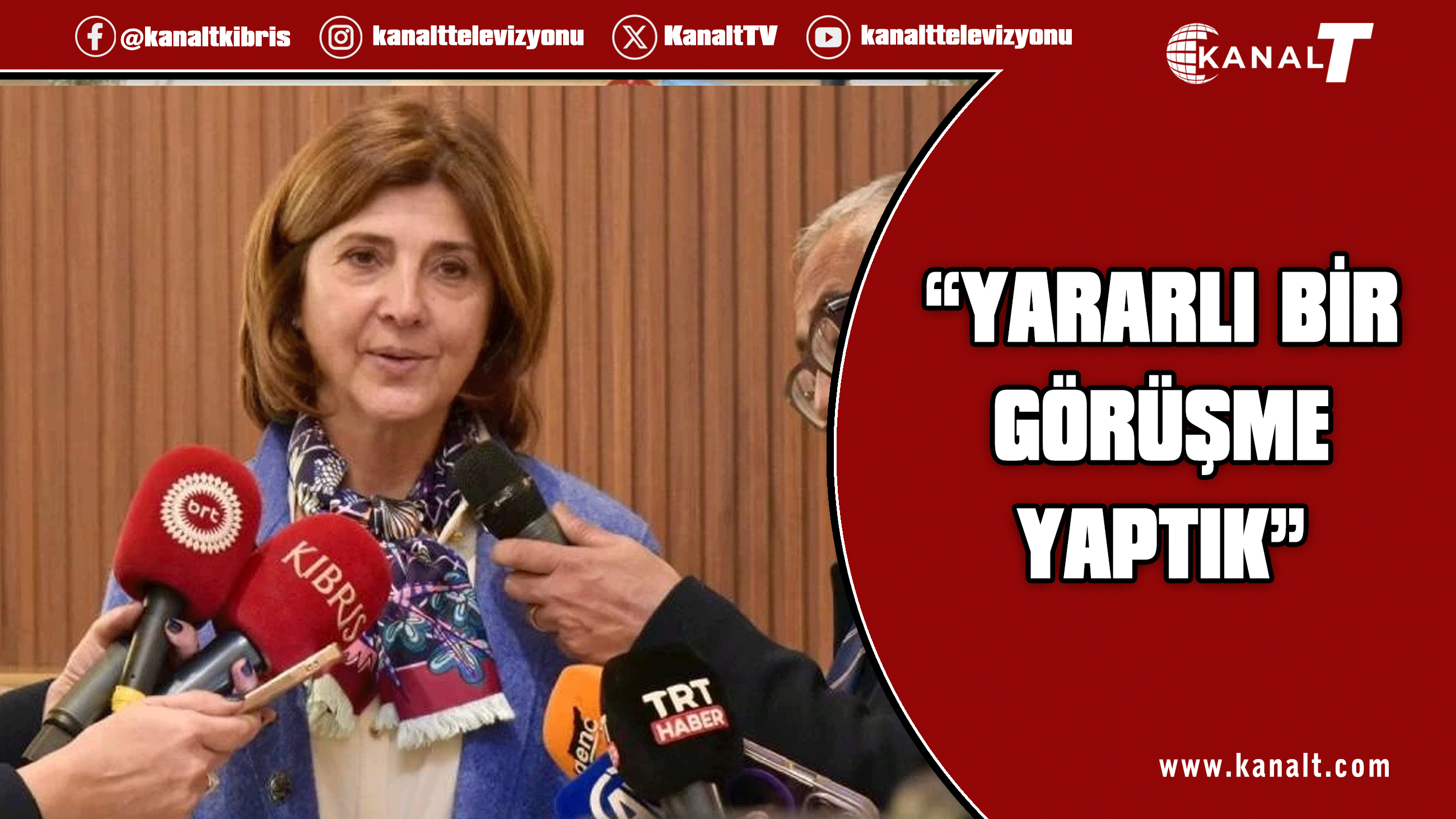 Holguin: Erhürman ile yararlı bir görüşme yaptık, iki tarafın da endişelerini ele almaya devam ediyoruz