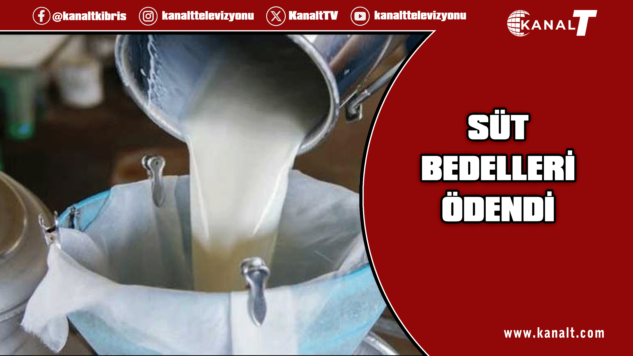 Küçükbaş ve büyükbaş çiğ süt bedelleri bugün ödendi