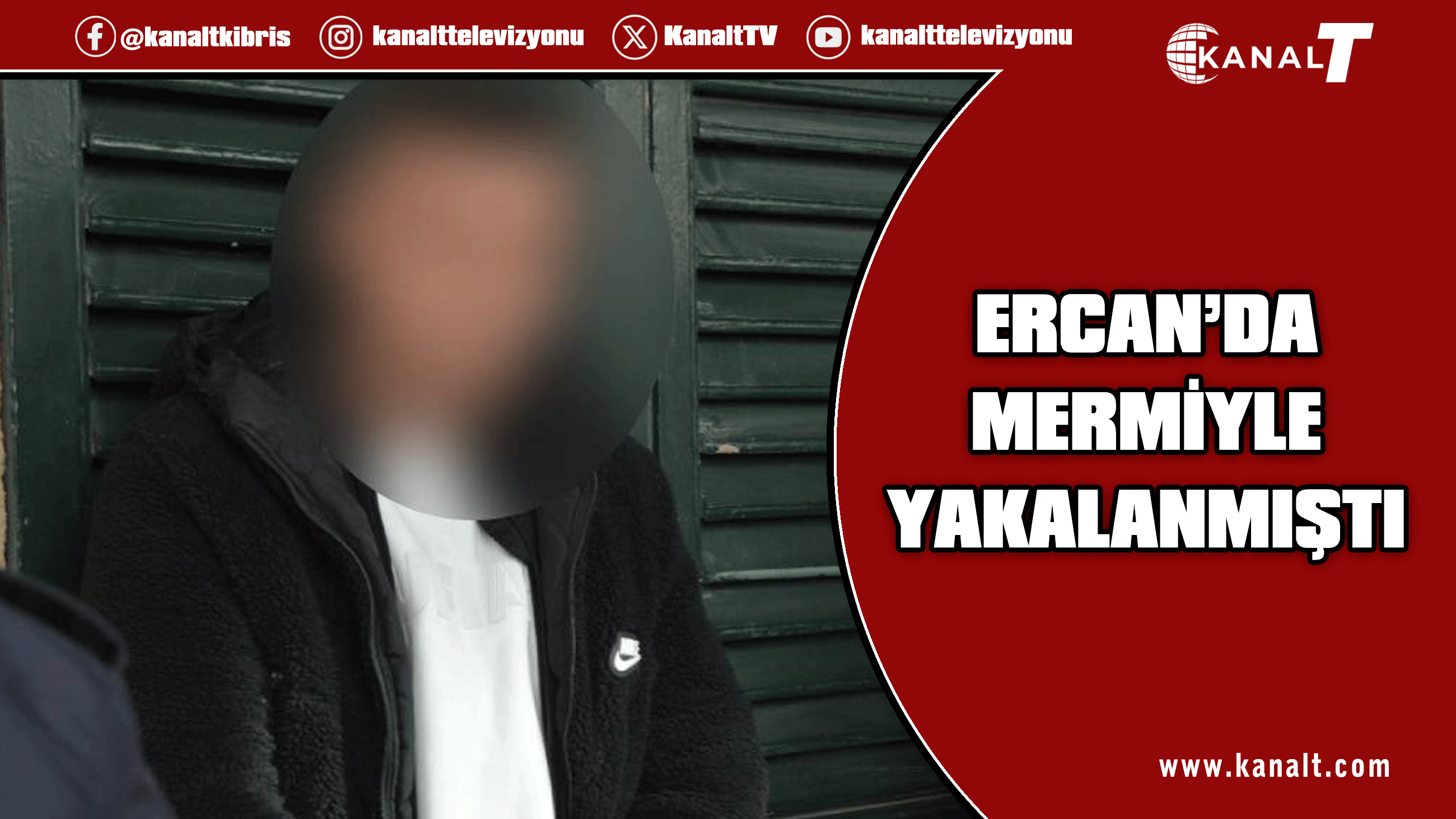Canlı mermiyle yakalanan zanlıya 2 gün tutukluluk
