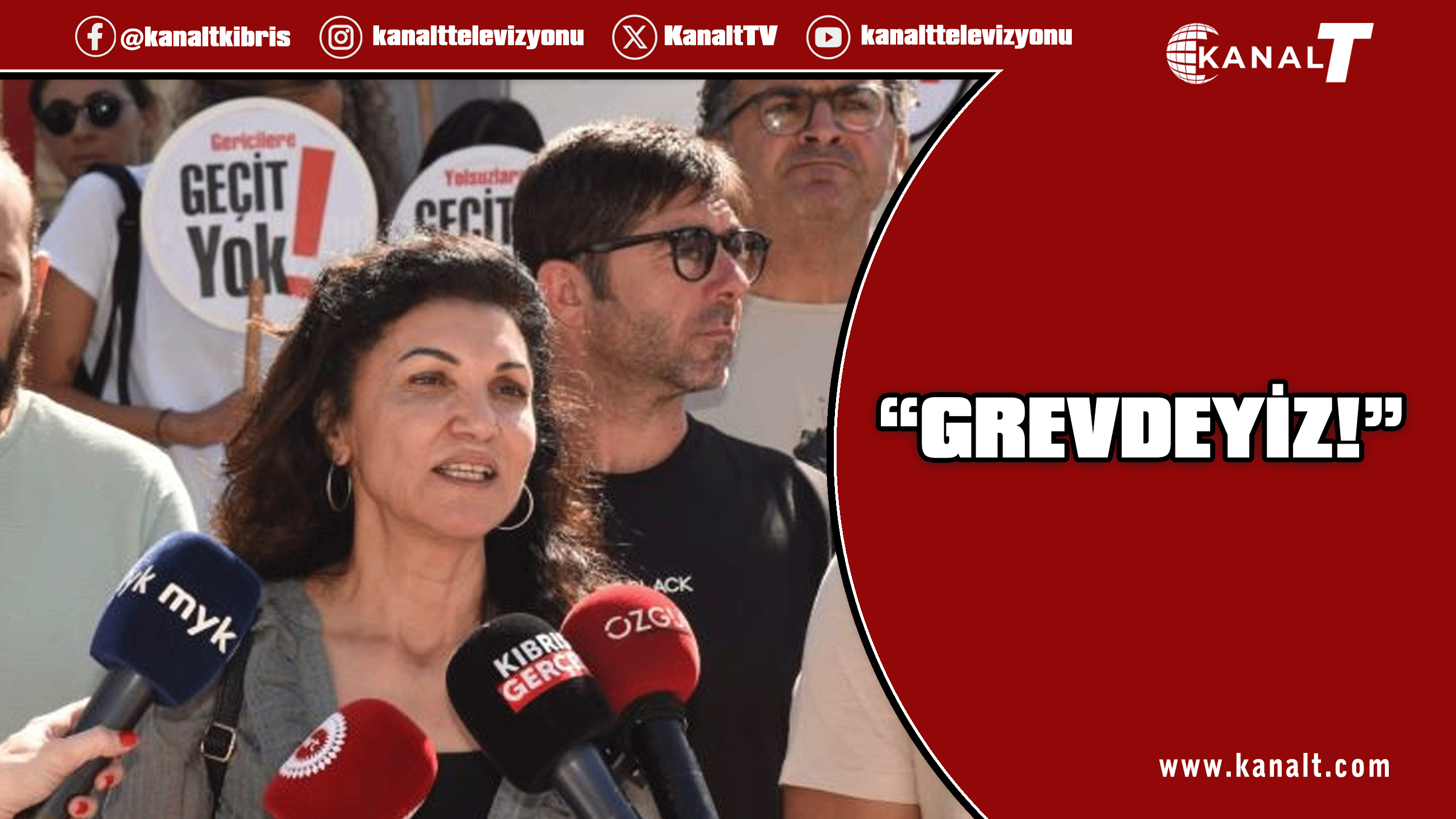 Selma Eylem: Tüm Lefkoşa merkez okullarında grevdeyiz, Meclis önünde toplanacağız!