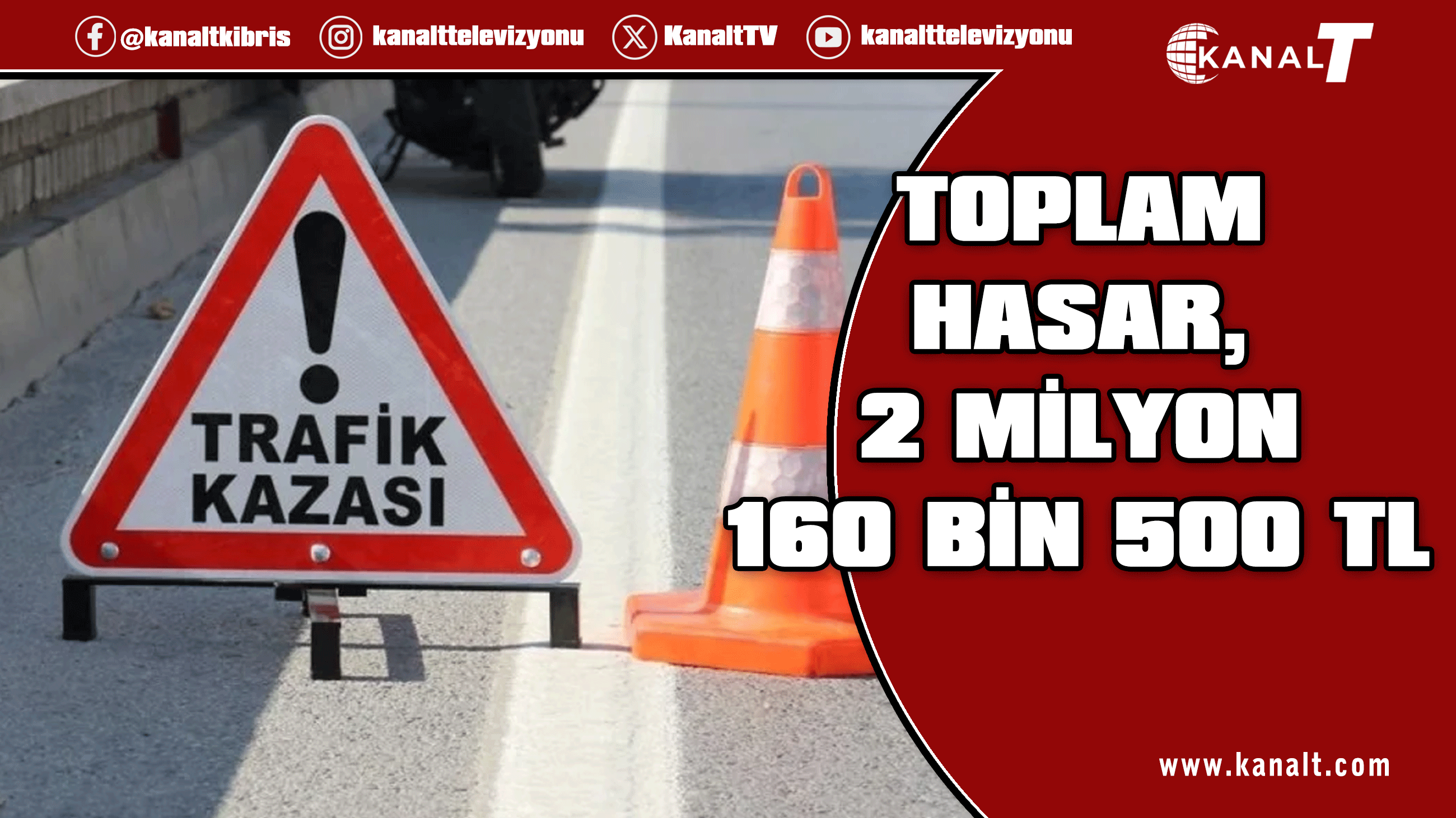 Son bir haftada 45 kaza, 28 yaralı