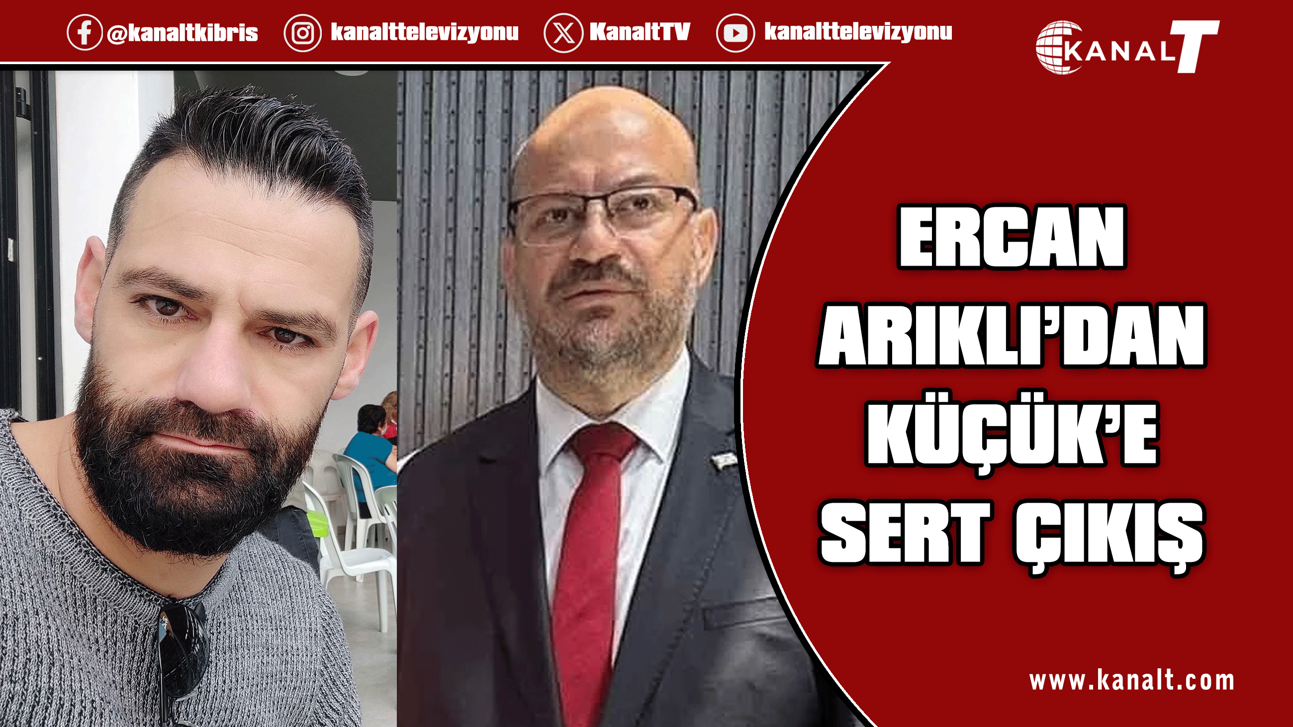 Ercan Arıklı’dan sert sözler: UBP’nin arkasını toplayan babamdır. Biraz büyüyün artık