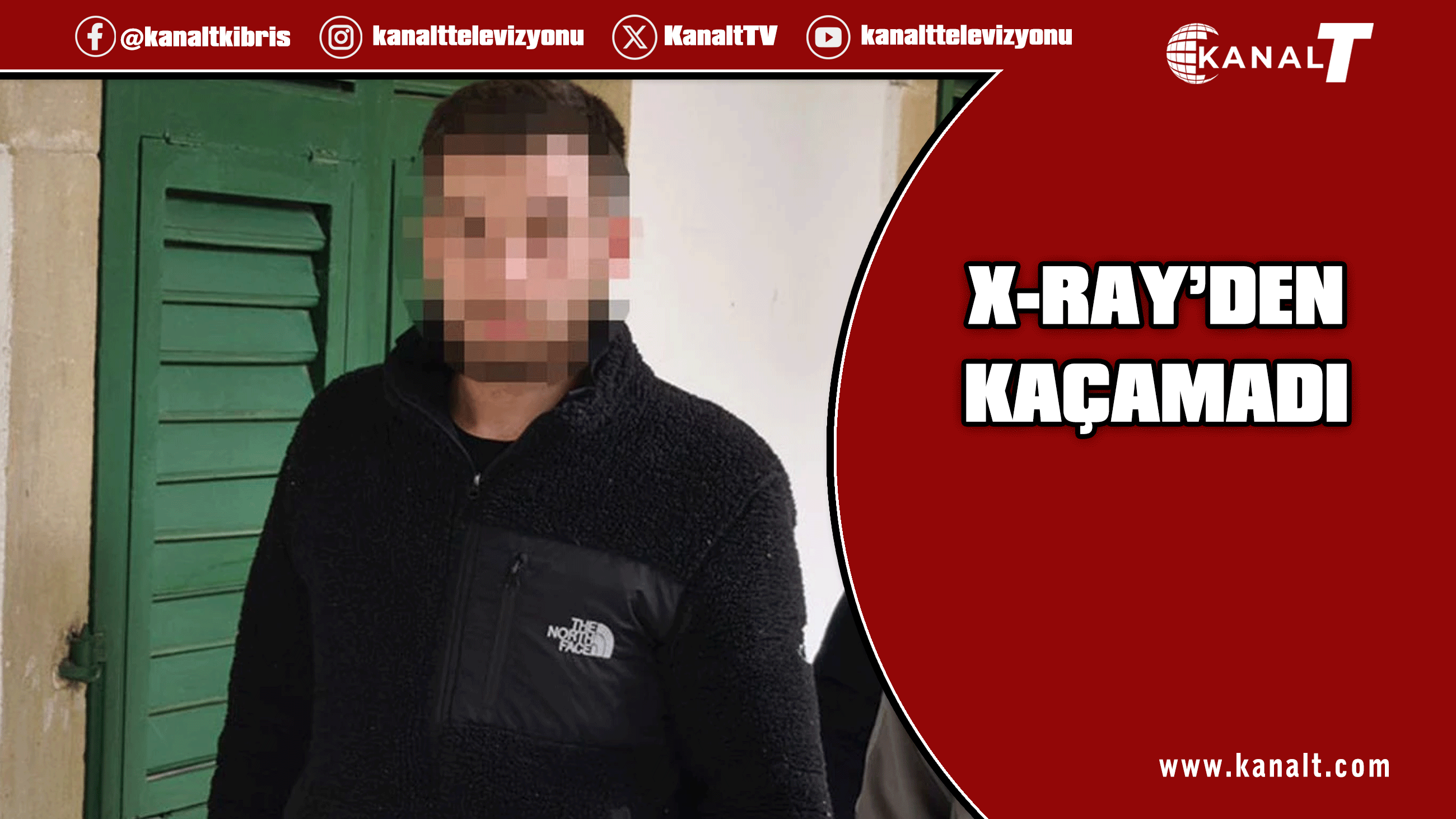 Ercan'a canlı mermi ile geldi...