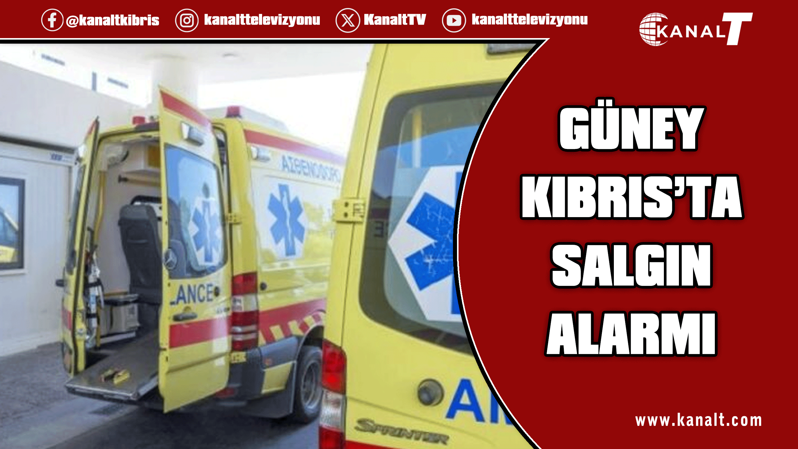 Güney Kıbrıs’taki devlet hastaneleri doldu taştı