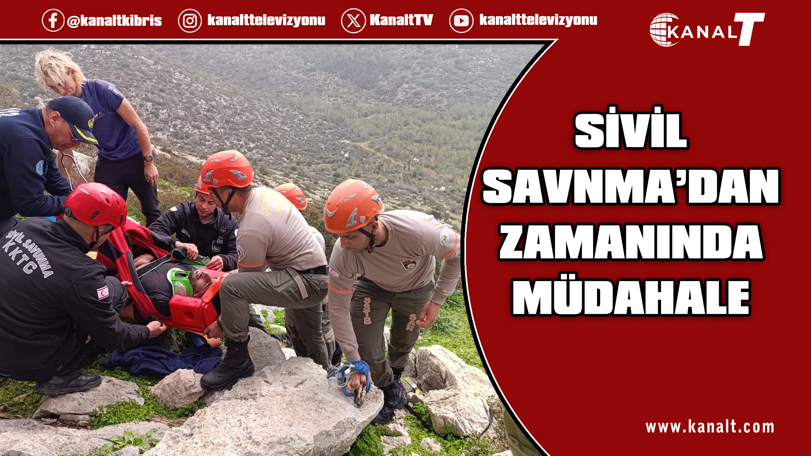 Bufavento’de kayıp şahıs sağ olarak kurtarıldı