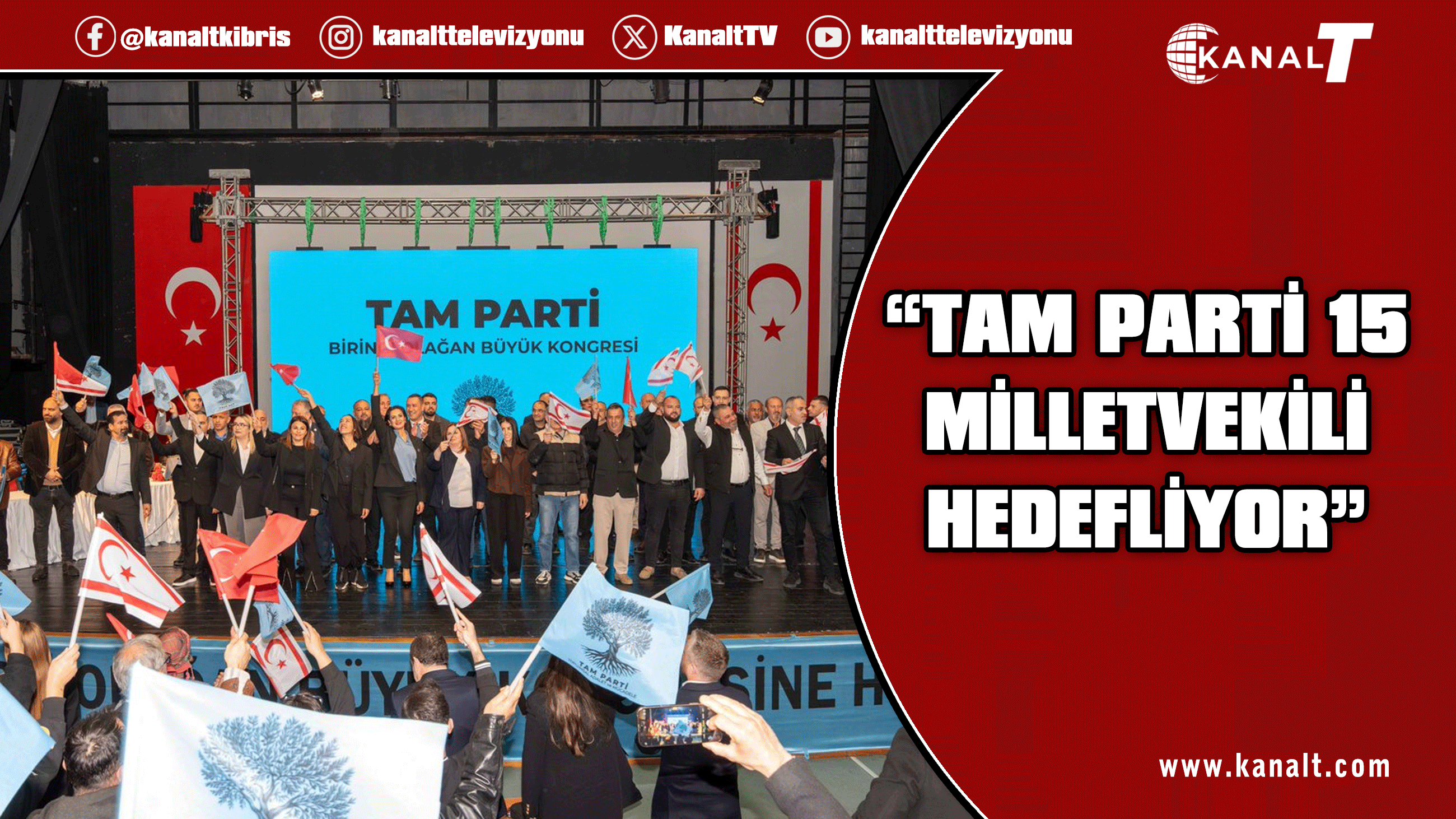 Tam Parti Başkanı Denktaş: En zor ama en doğru yoldayız