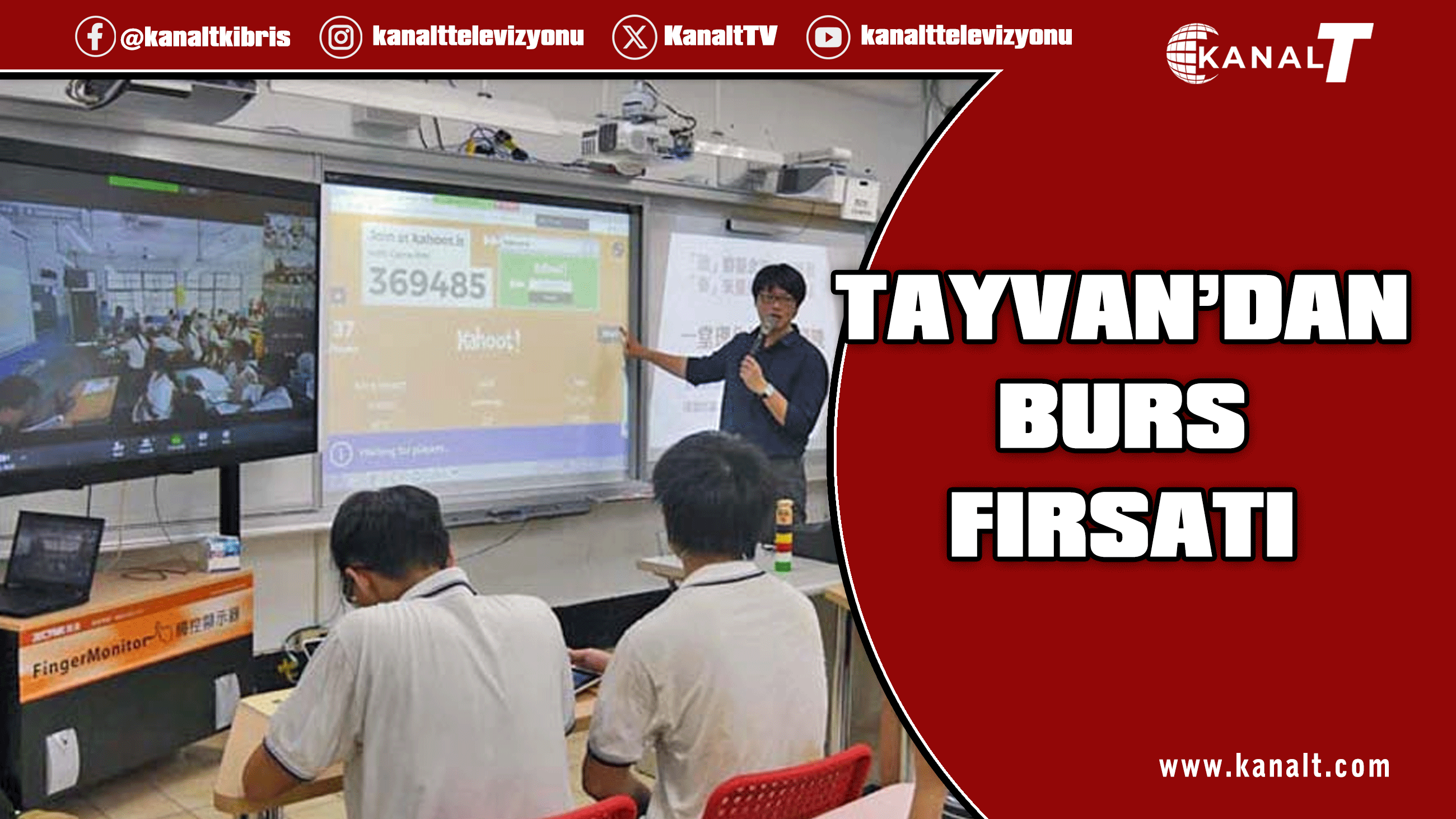 Tayvan’dan KKTC vatandaşlarına burs imkanı