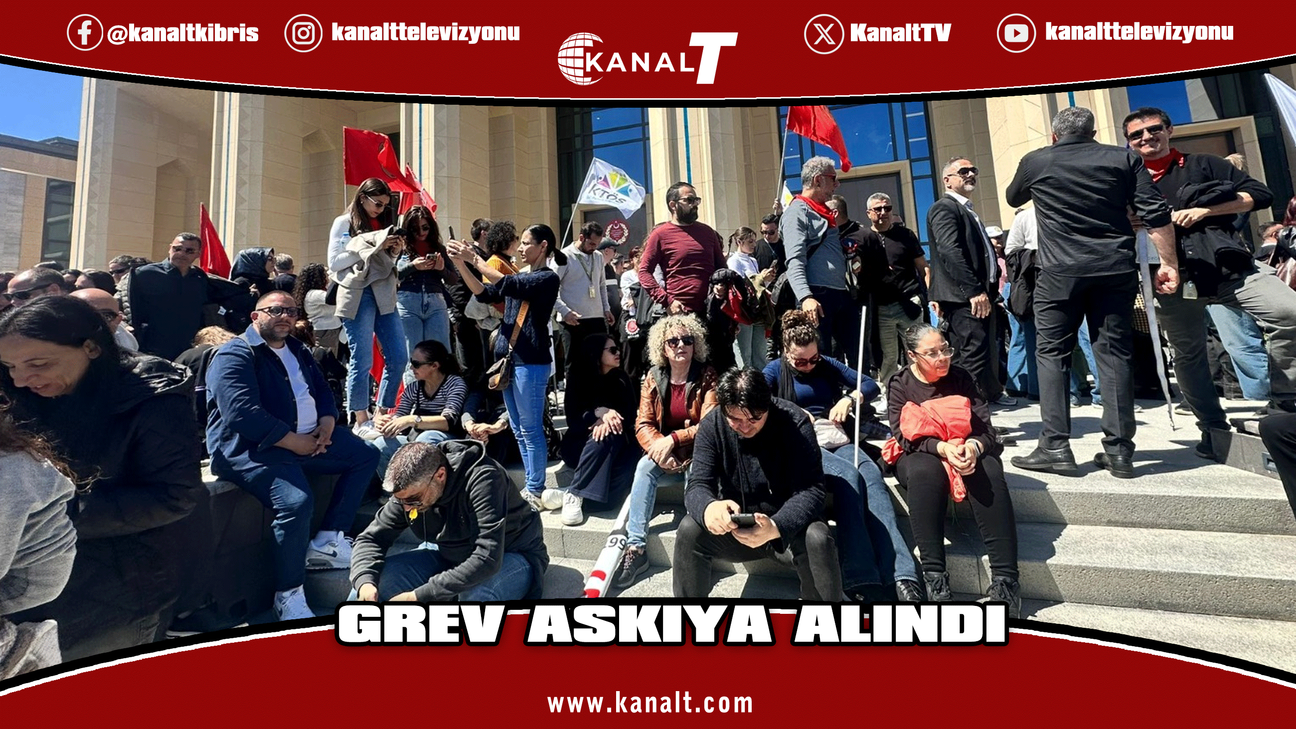 Sendikalar grevi askıya aldı