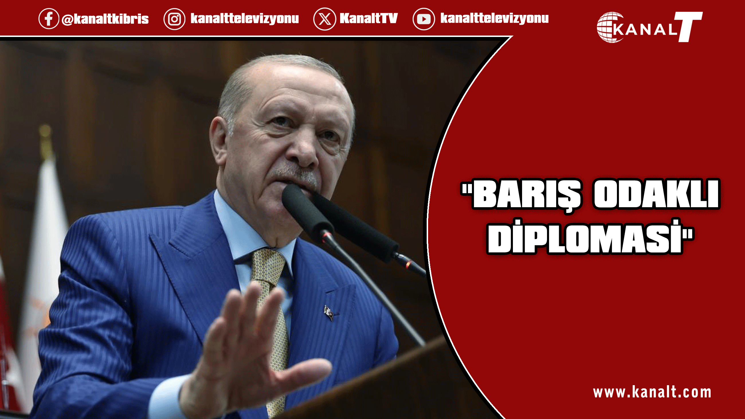 Erdoğan: Barış, huzur ve istikrar odaklı çalışmalarımızı kararlılıkla sürdürüyoruz
