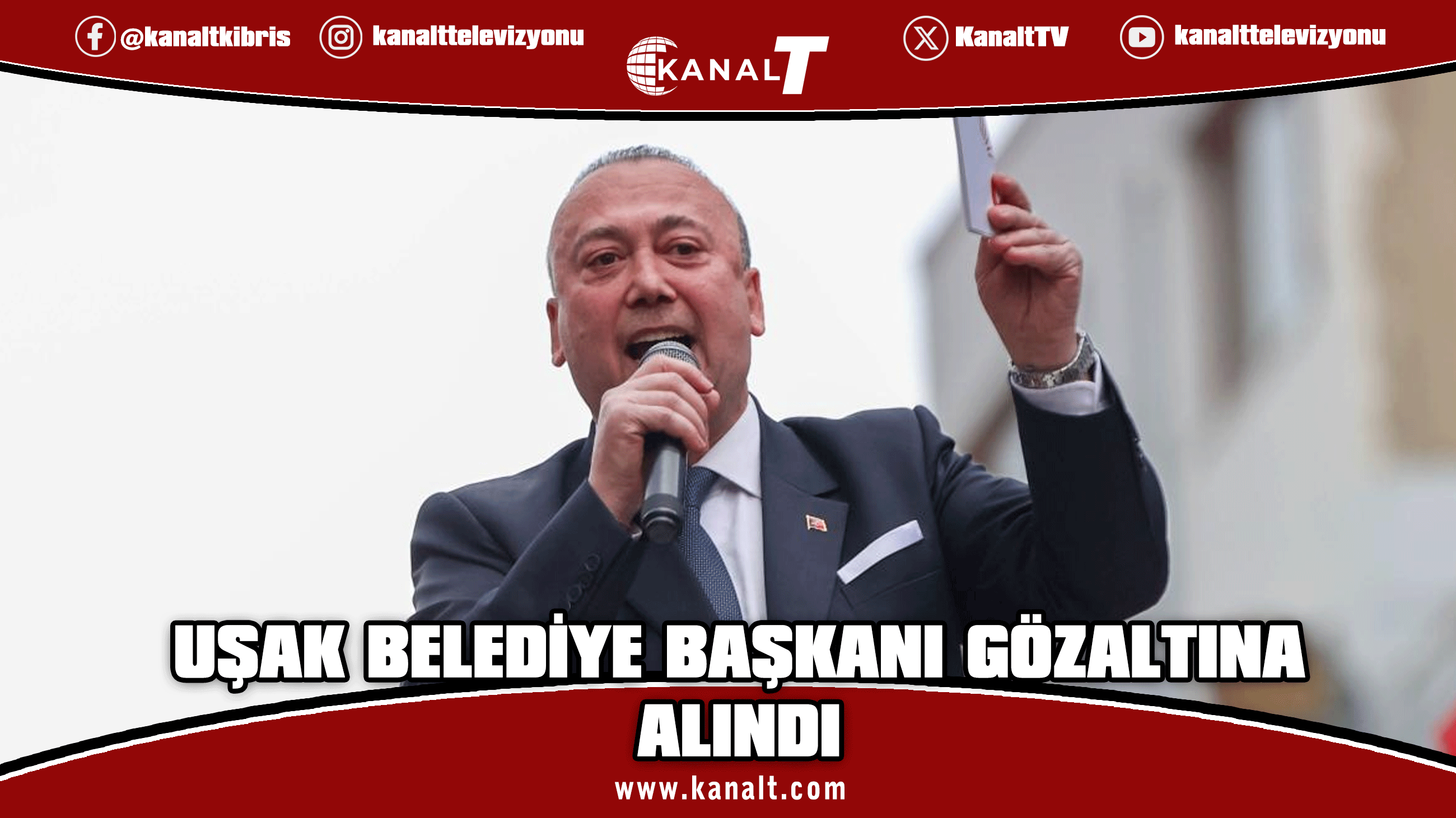 Uşak Belediye Başkanı Yalım, rüşvet operasyonunda gözaltına alındı