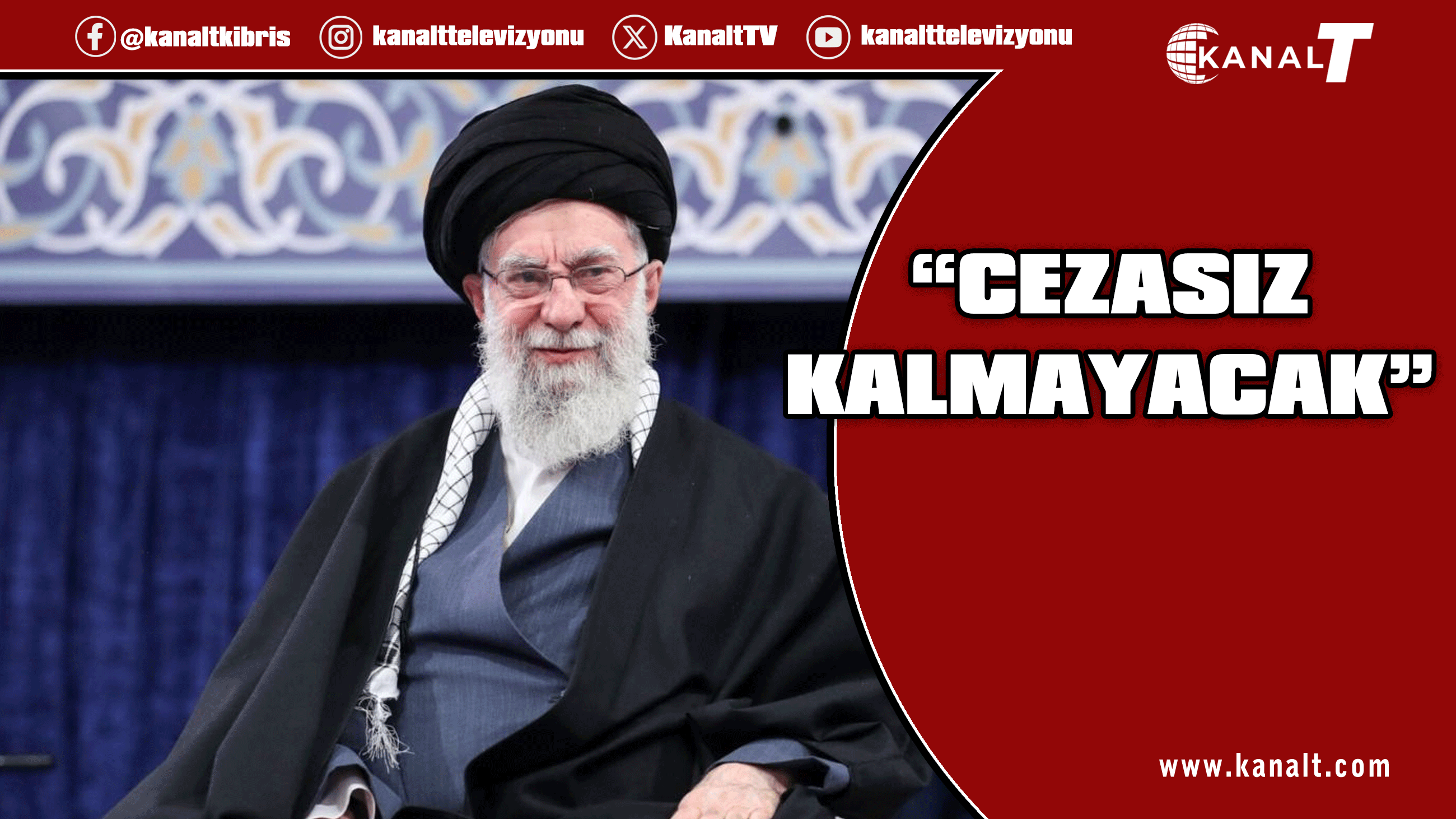 İran: Hamaney'in öldürülmesi cezasız kalmayacak