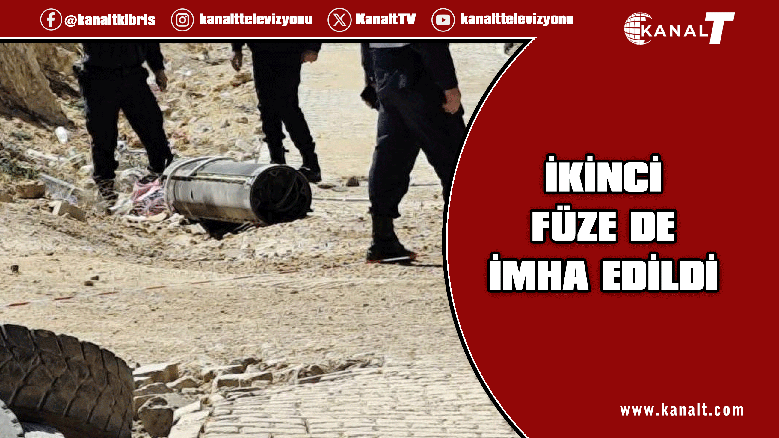 İran'dan ateşlenen füze imha edildi