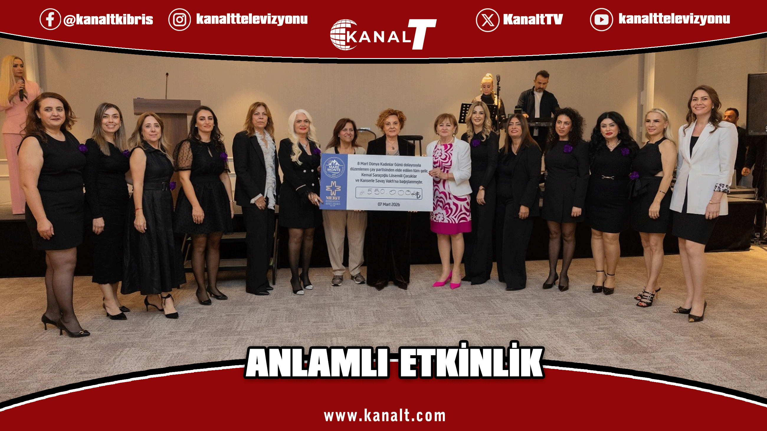 Lösemili çocuklar yararına anlamlı etkinlik