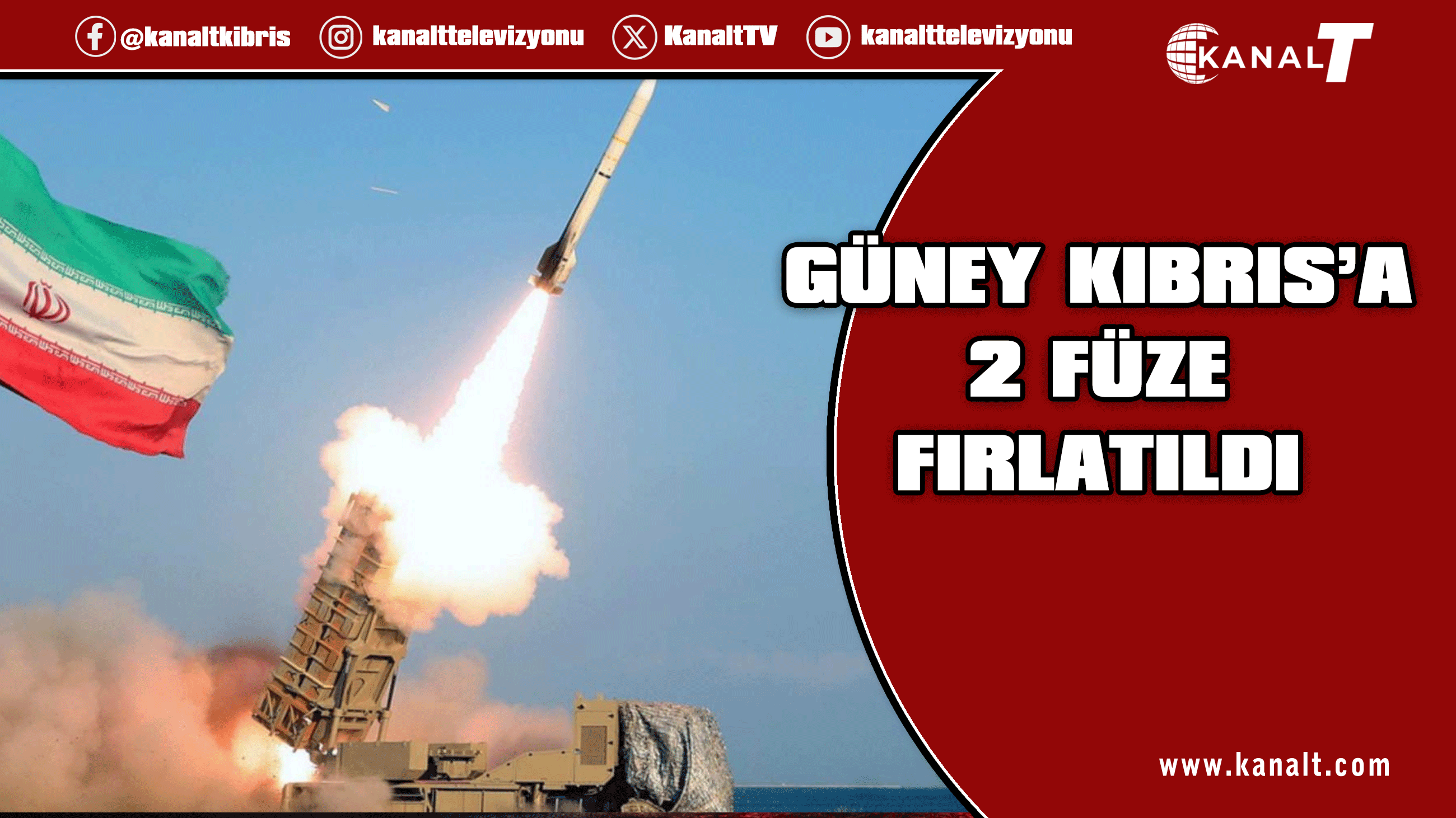 İngiltere duyurdu: Rum Yönetimi'ne iki füze fırlatıldı