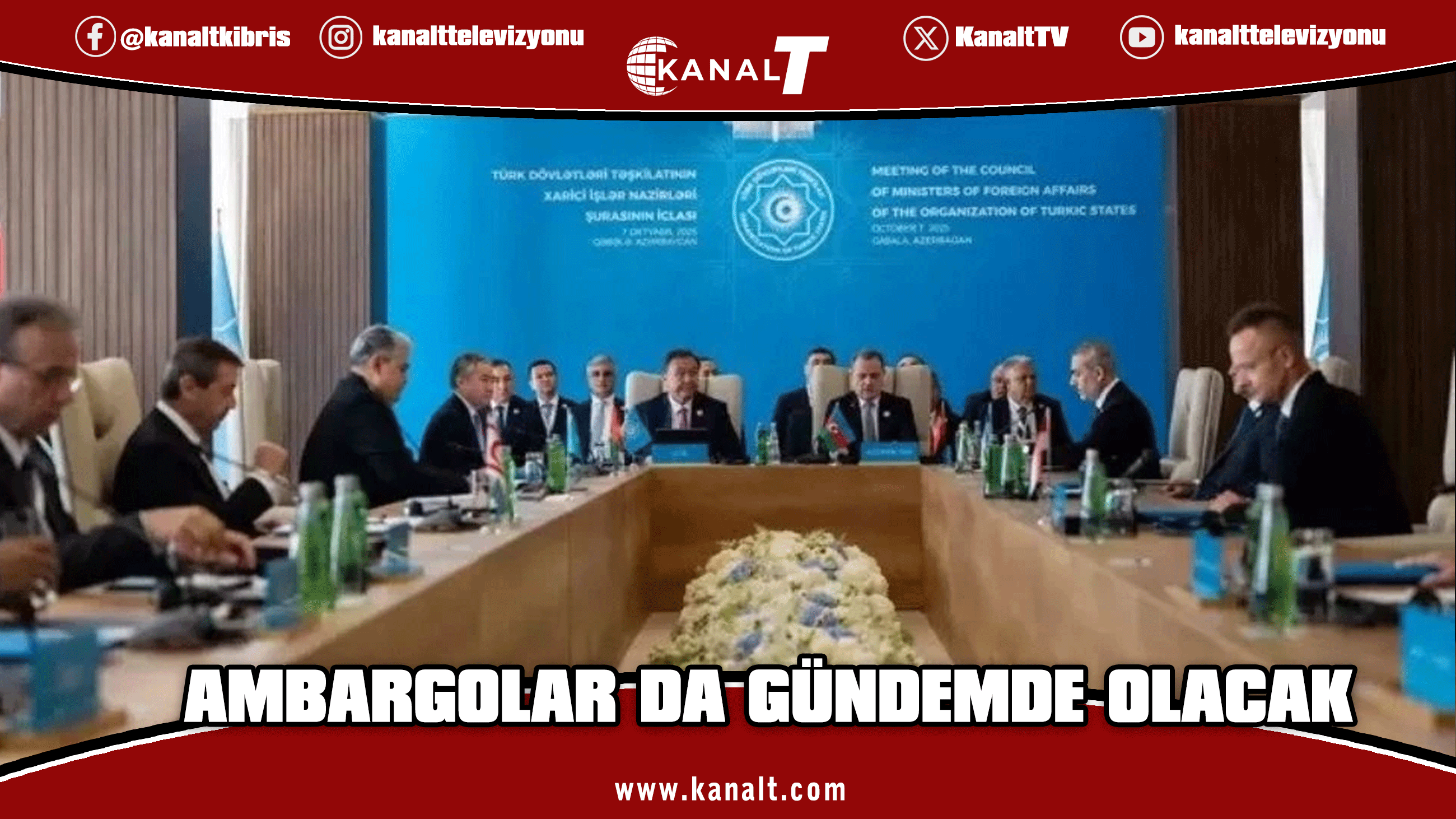 TDT Dışişleri Bakanları Konseyi Gayriresmi Toplantısı düzenlenecek