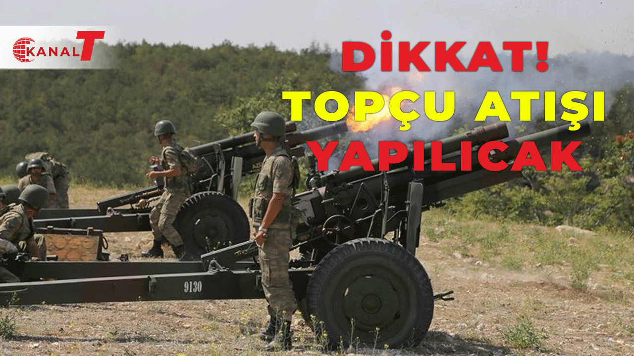 Beyköy’de topçu atışları yapılacak