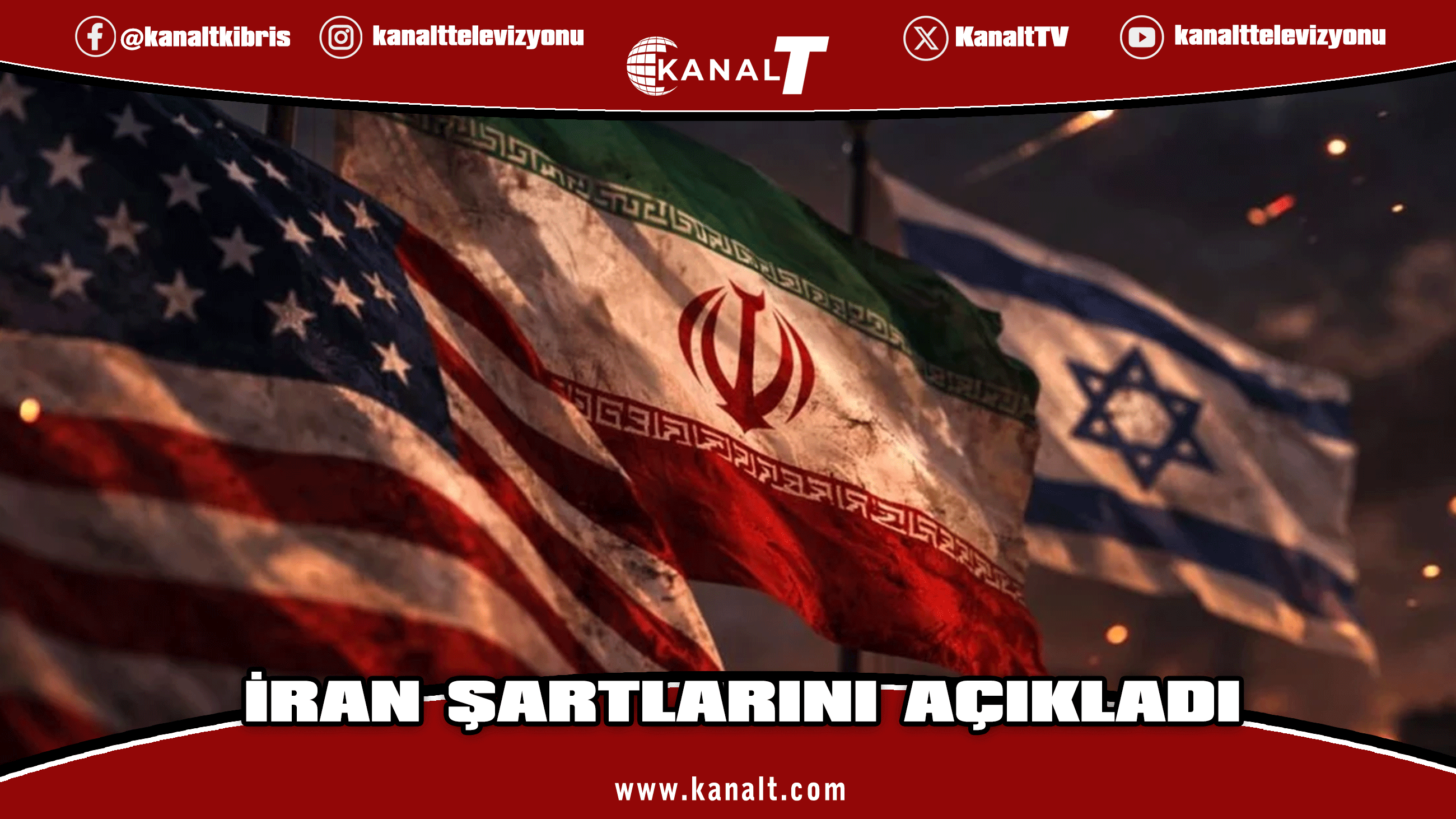 İran, ABD-İsrail'in saldırıyla başlayan savaşı sonlandırmak için şartları açıkladı